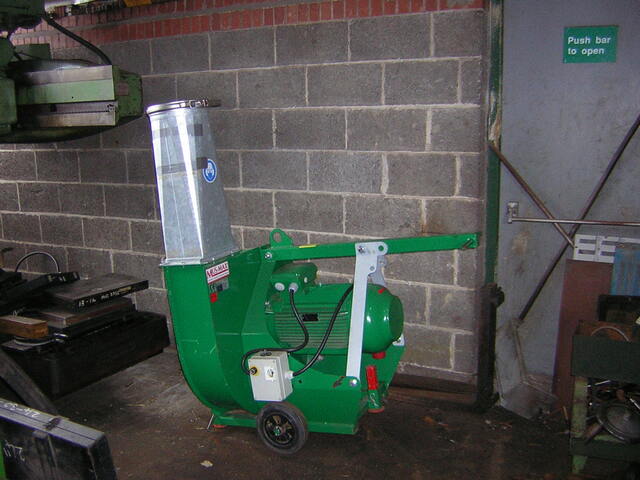 Mus - Max, Wood Chip Suction Fan