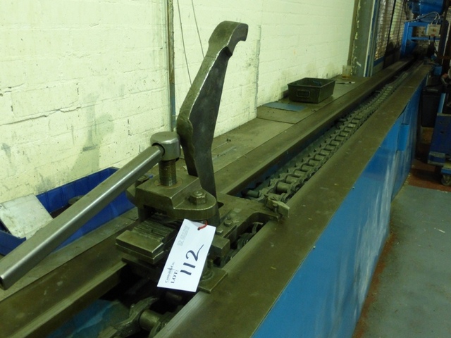 Approx. 10m Sectional Chain Type Draw Bench