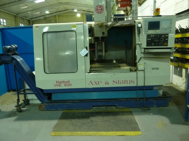 Axe & Status Hartford 1020SP Vertical Machining Centre