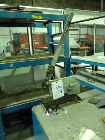 Bench Mounted Manual Cropper