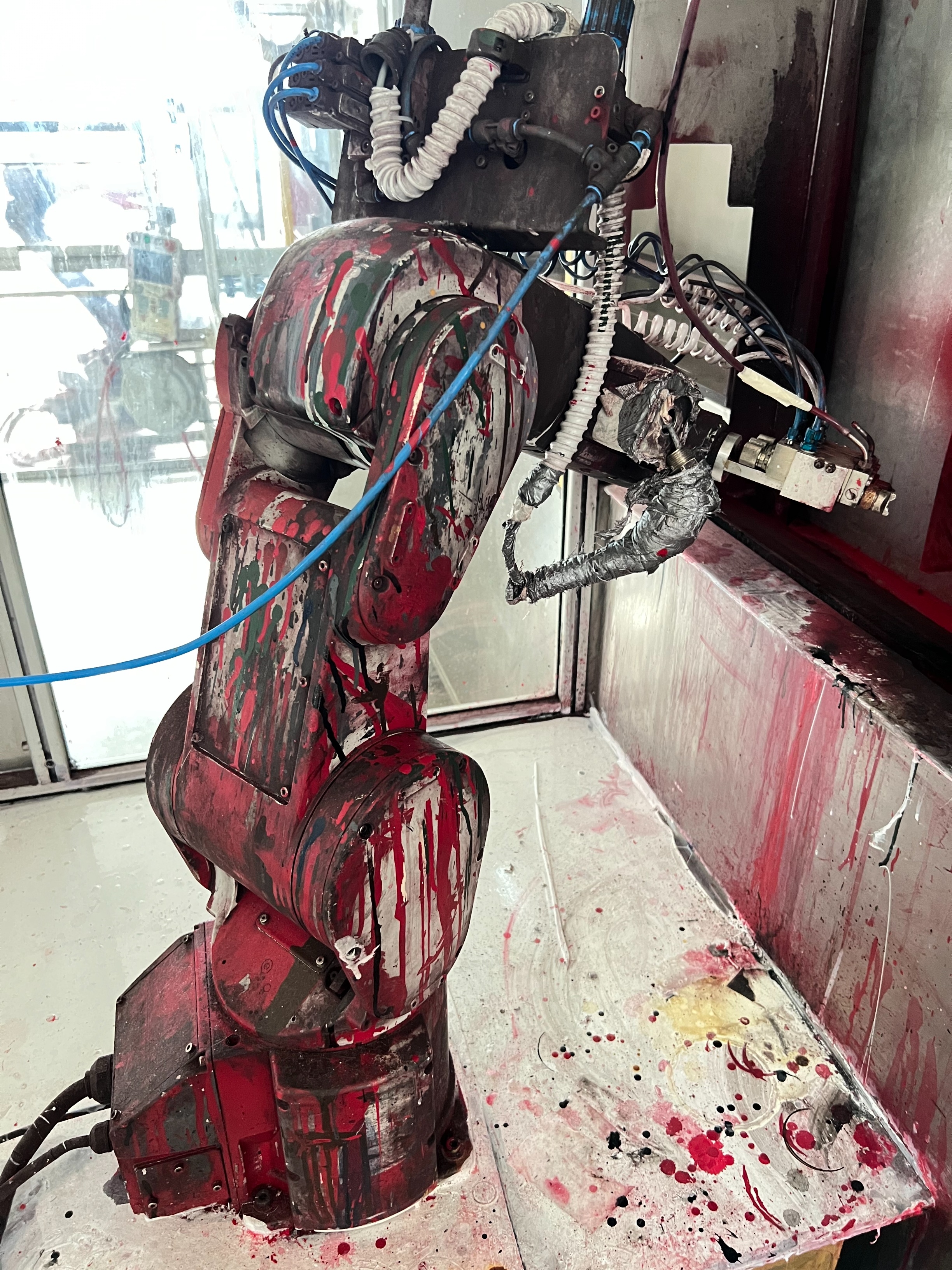 Mitsubishi Paint Spray Robot