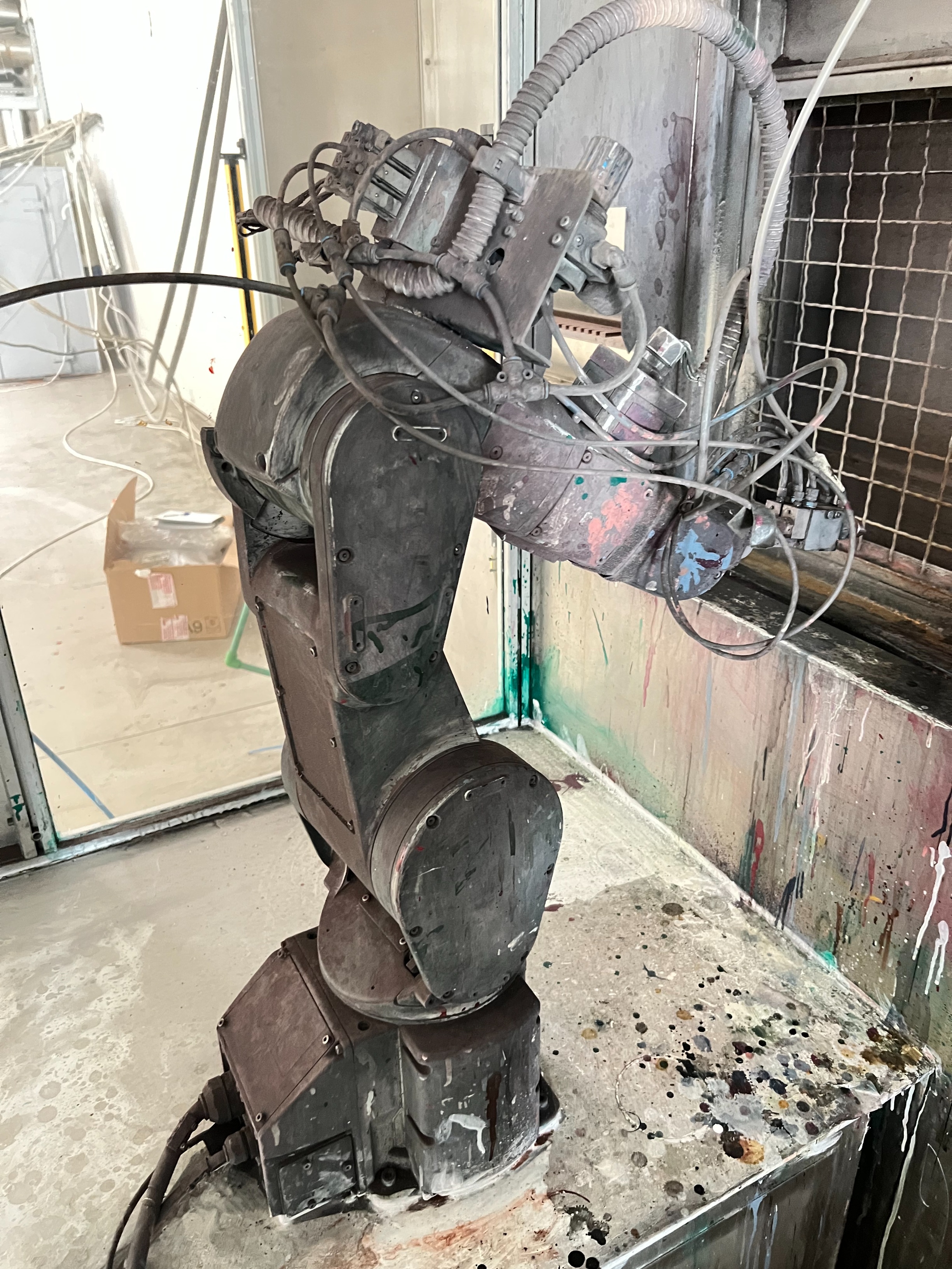 Mitsubishi Paint Spray Robot