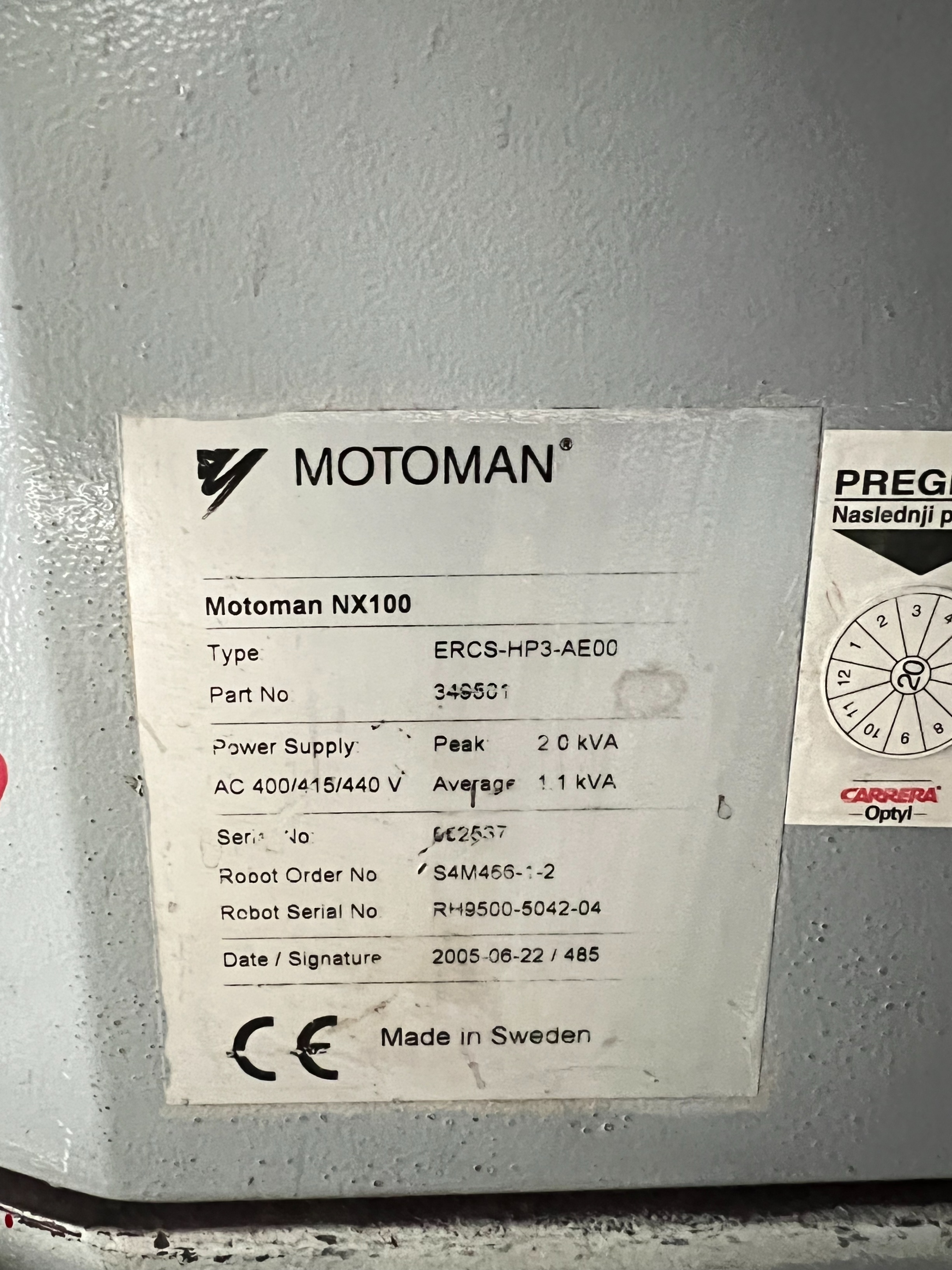 Motoman 6 Axis Paint Spray Robot