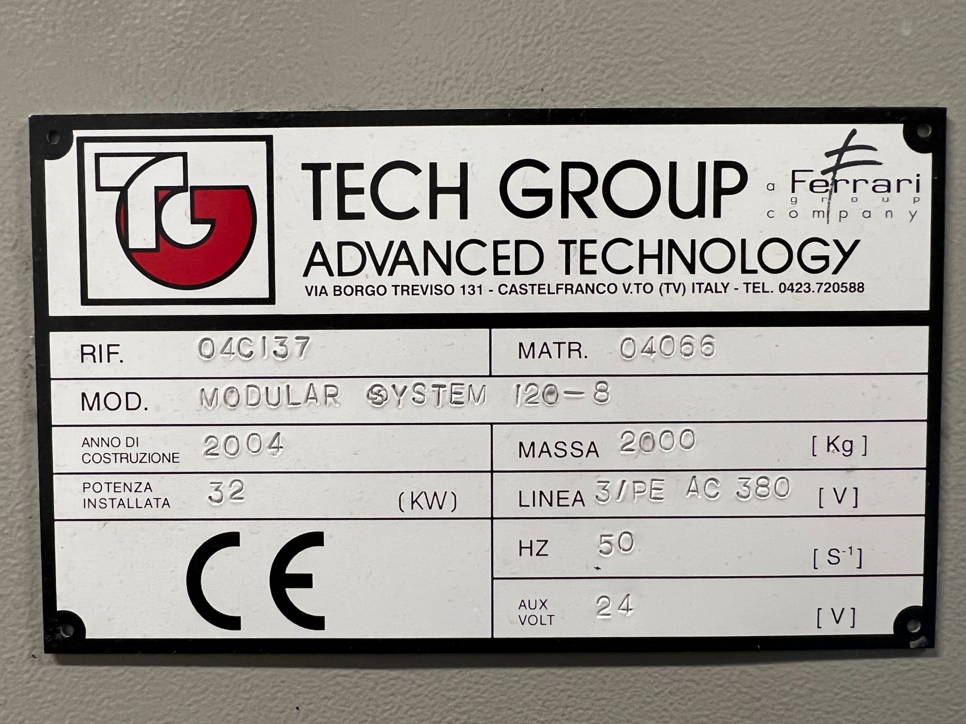 Tech Group Modular Sys 120-8 Parts Cleaning Dipping Wash