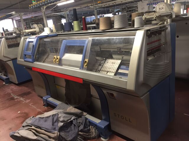 Stoll CMS 530 Type 566 000 Flat Bed Knitting Machine