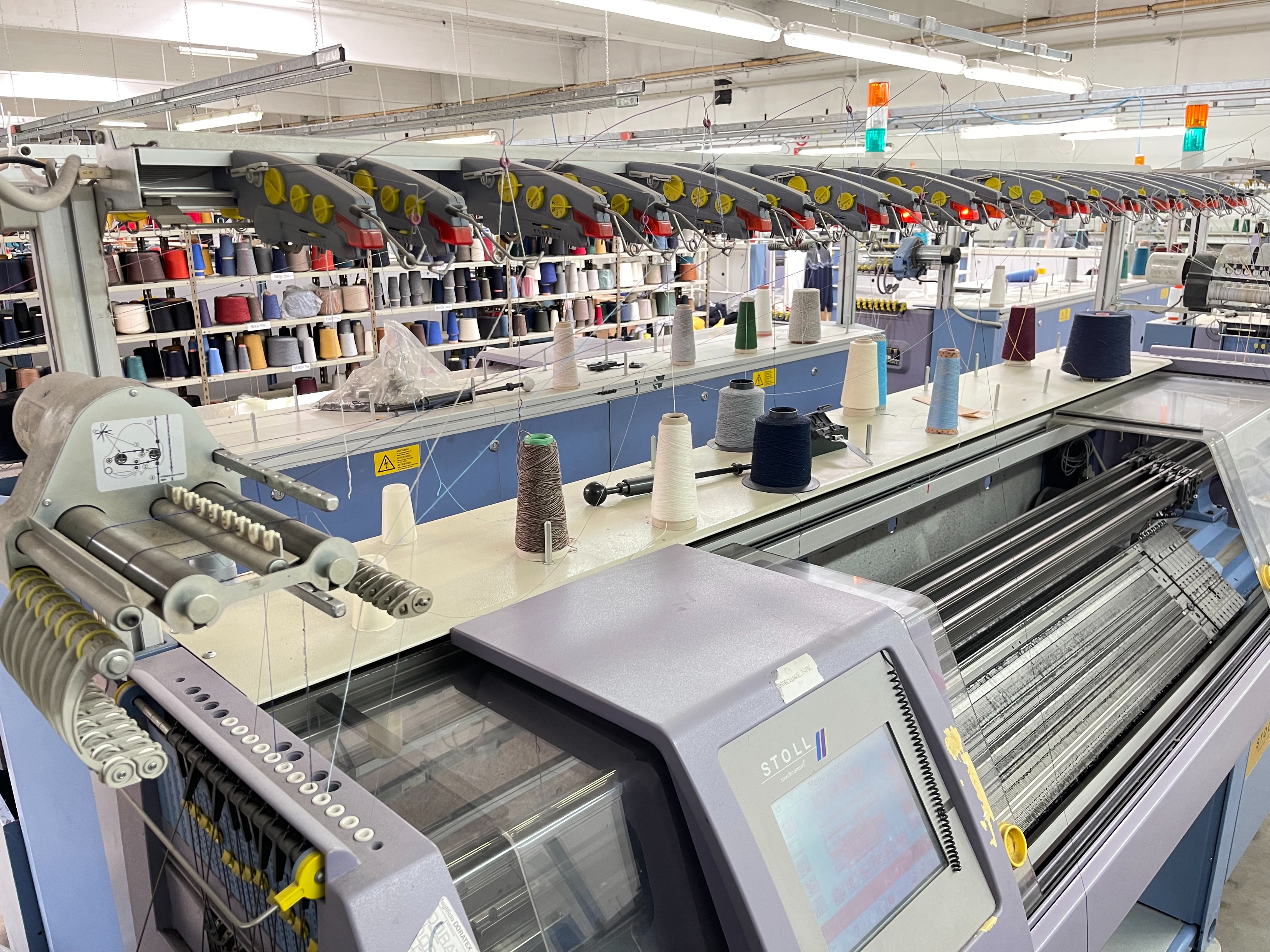 Stoll CMS 330TC Type 532 005 Flat Bed Knitting Machine
