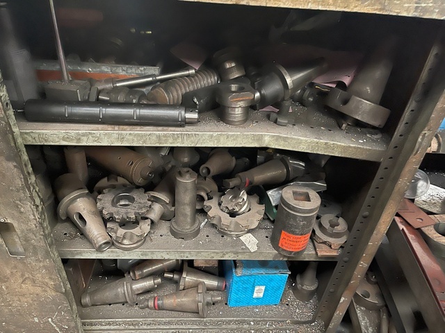 Qty of 50 International Tooling with Cupboard