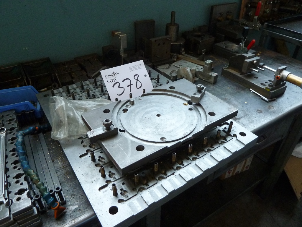 Bench with Qty Jig Fixtures