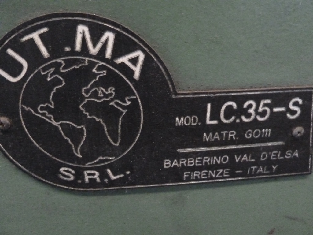 UTMA LC.35-S Tool and Cutter Grinder