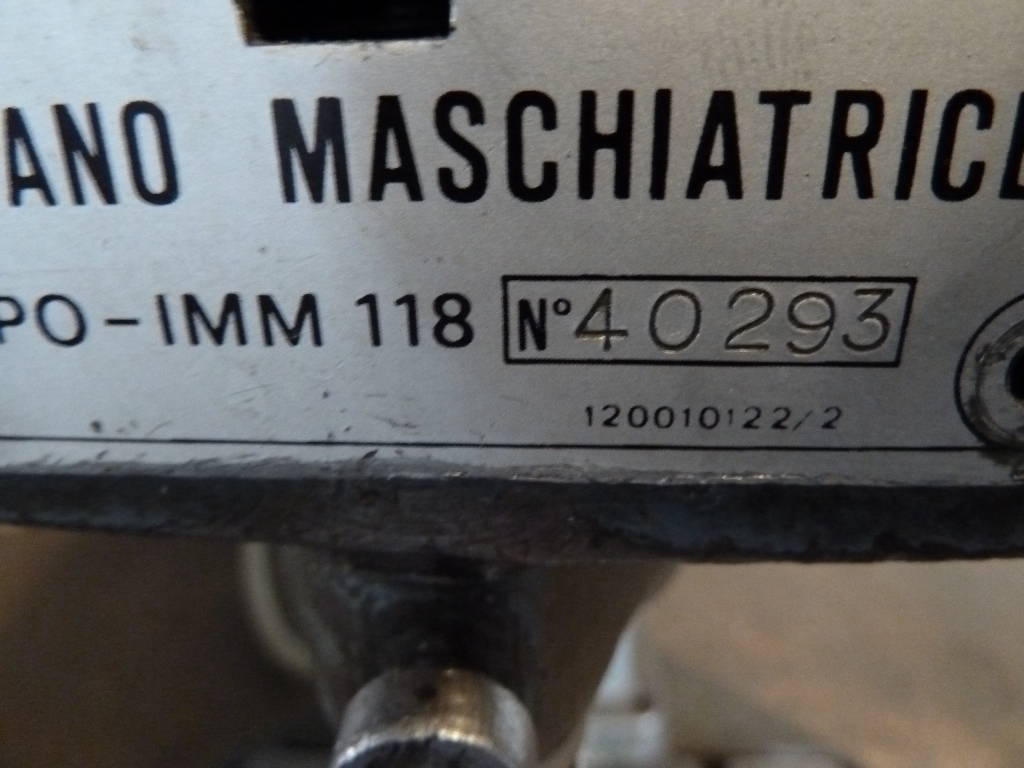 Trapano Maschiatrice IMM 118 Drill Tapper