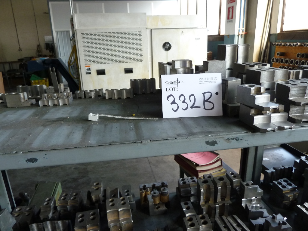 Rack with Large Qty of Jaws