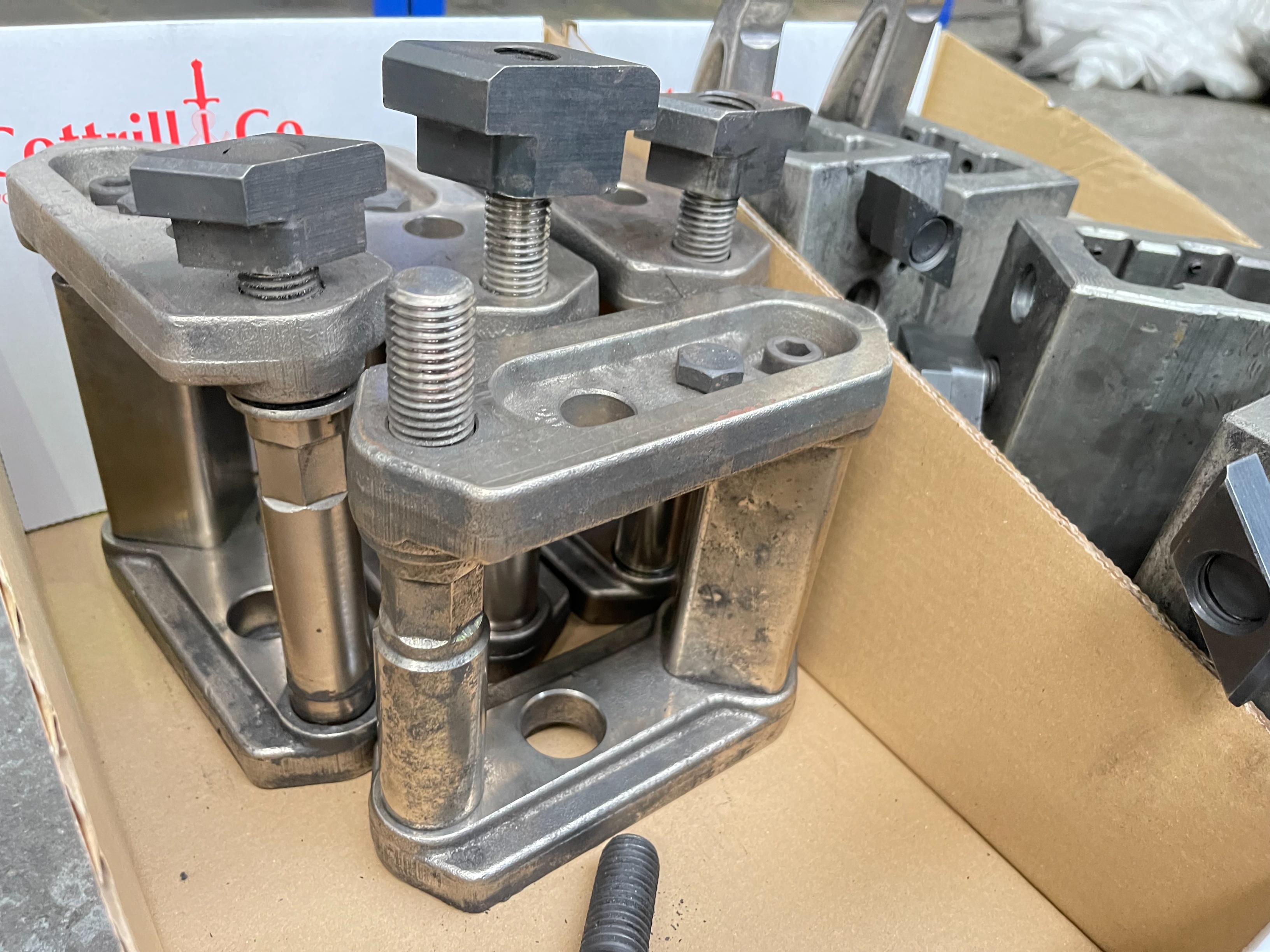 Lenzkes Machine Clamps and Risers