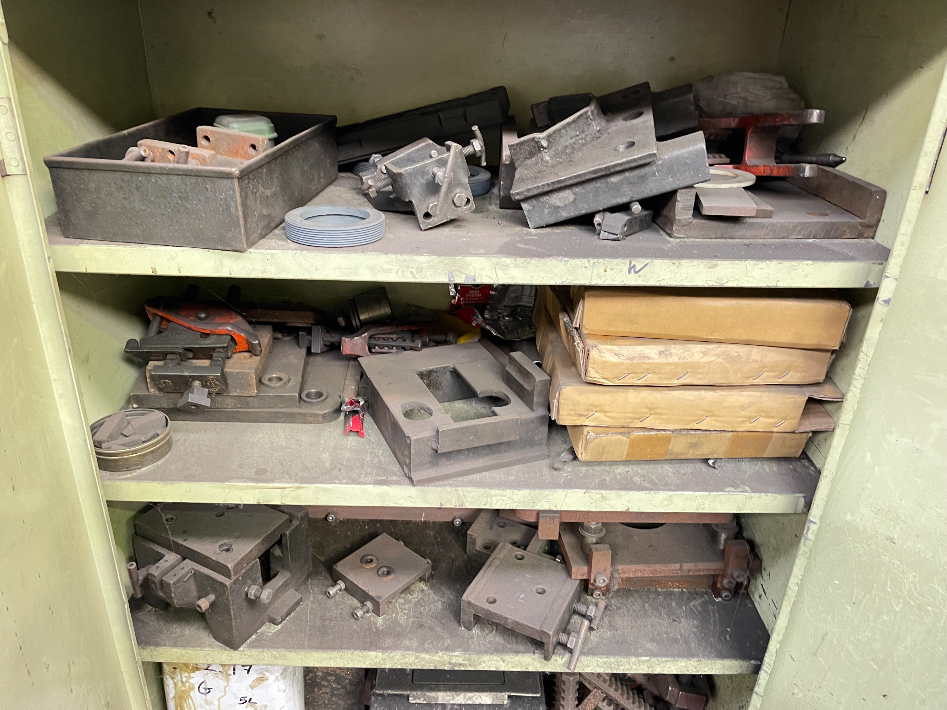 Machine Shop Cabinet with HSS Drills