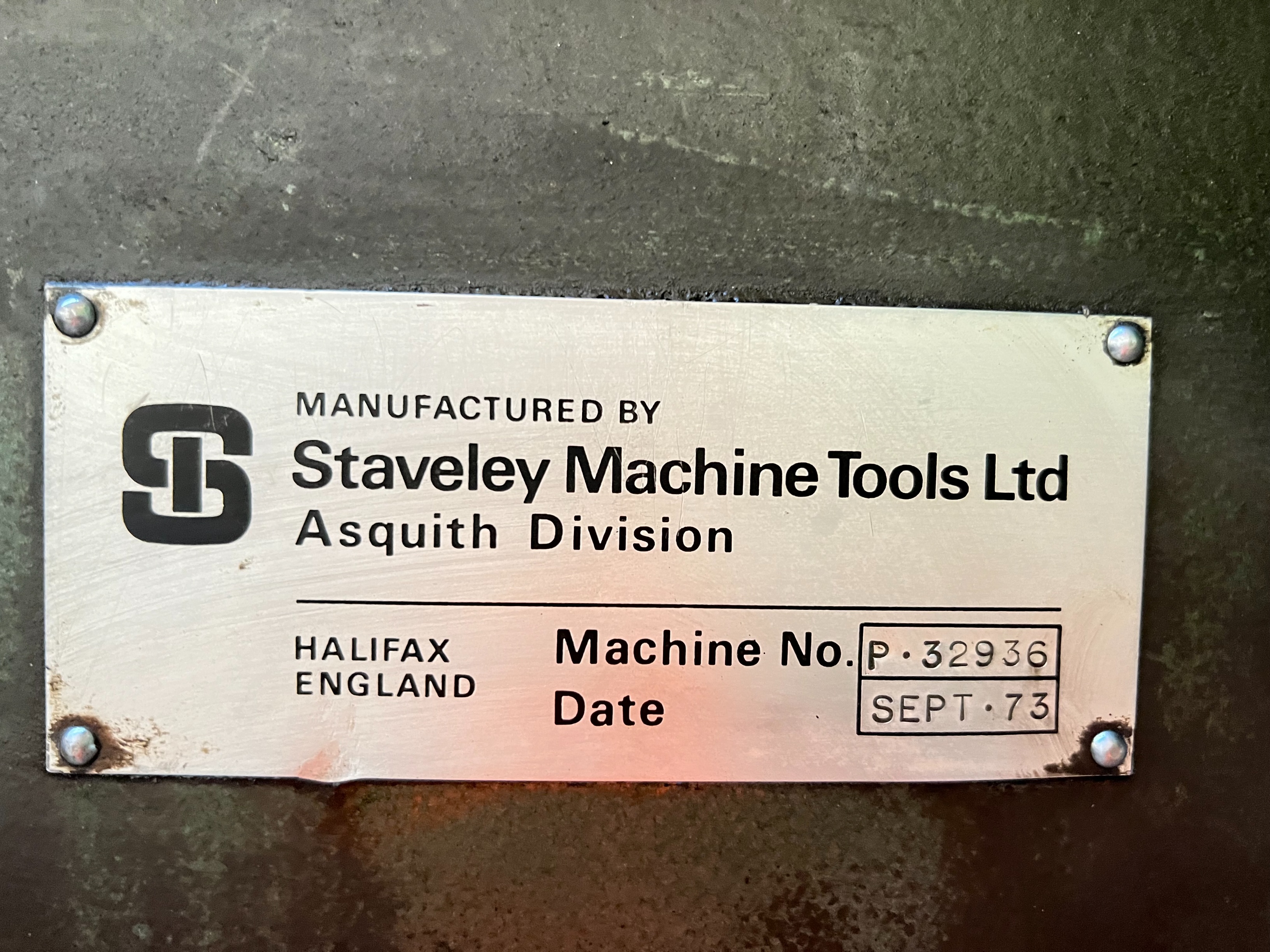 Asquith Radial Arm Drilling Machine