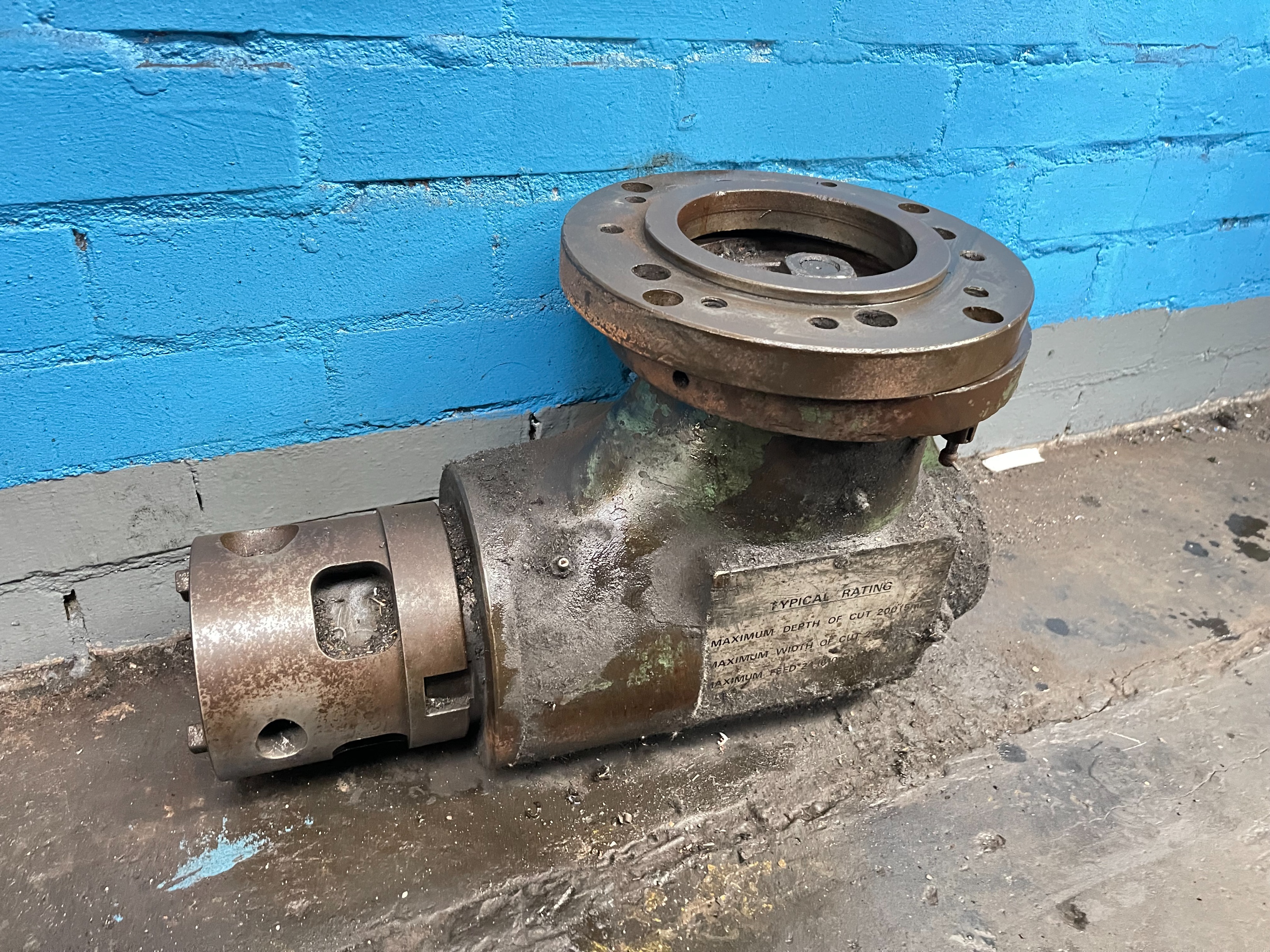 Horizontal Milling Head (suitable for the Noble and Lund)