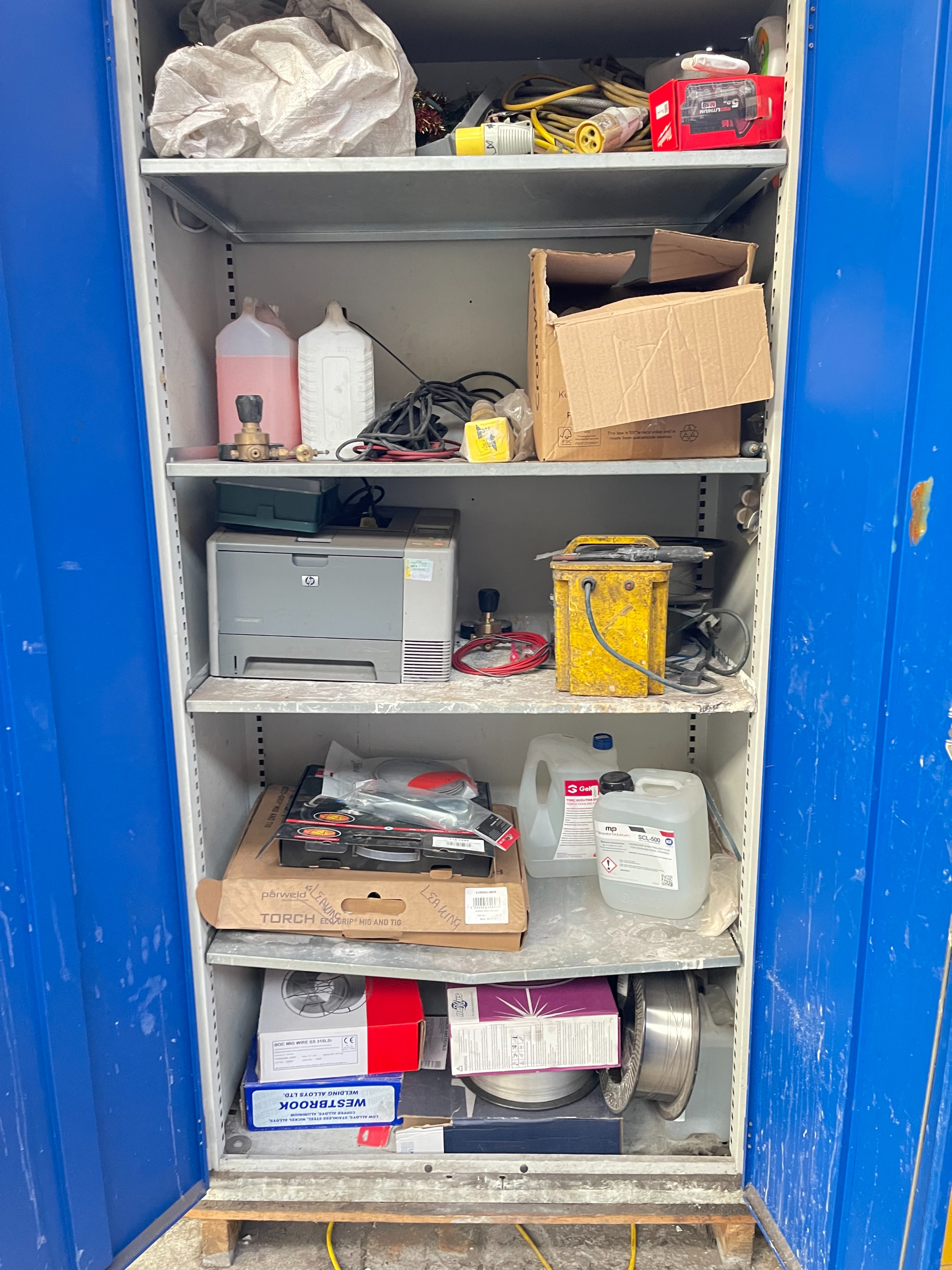 Welding Spares Cabinet