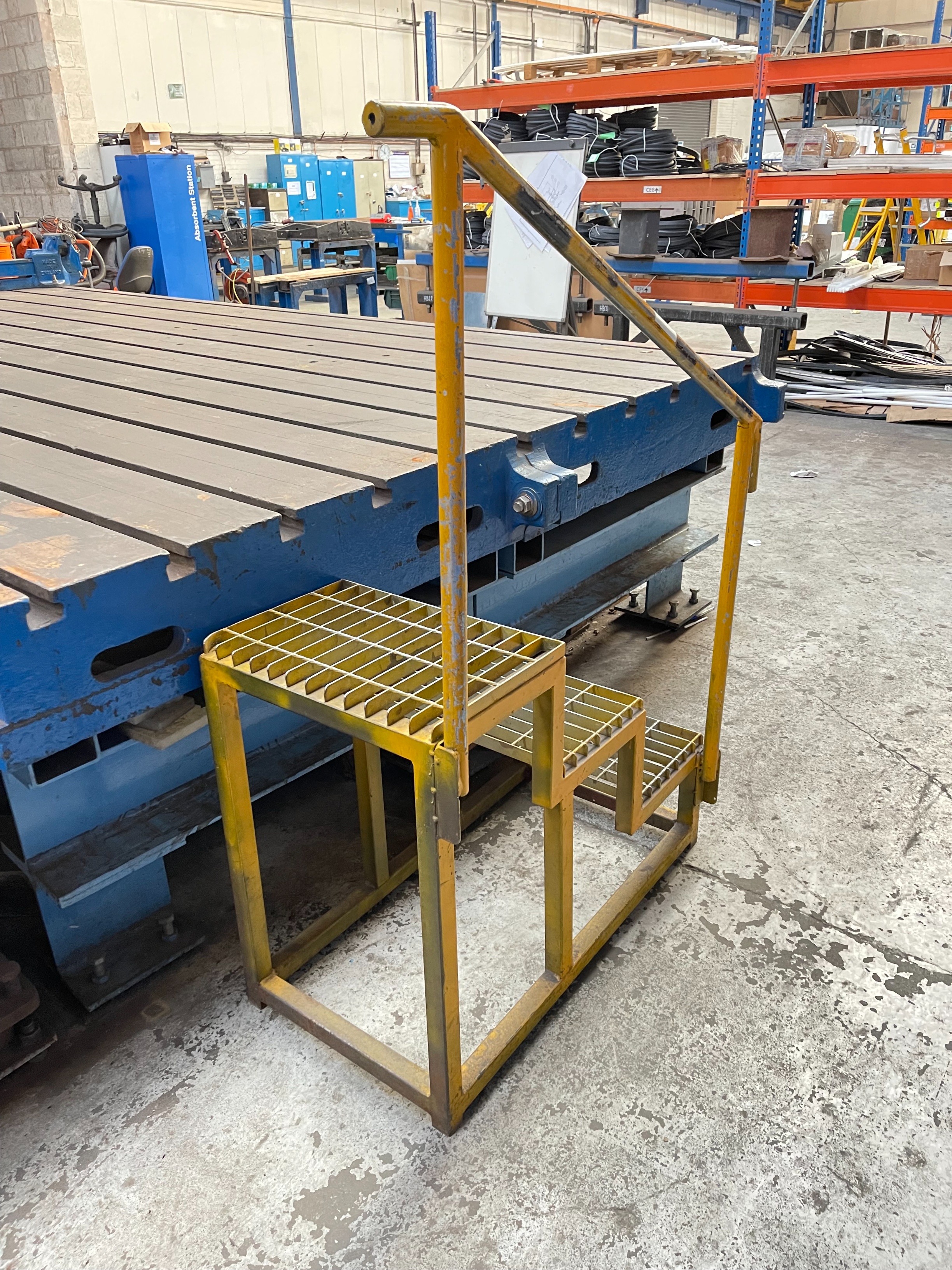 T-Slotted Cast Iron Table Size 4300mm x 2500mm