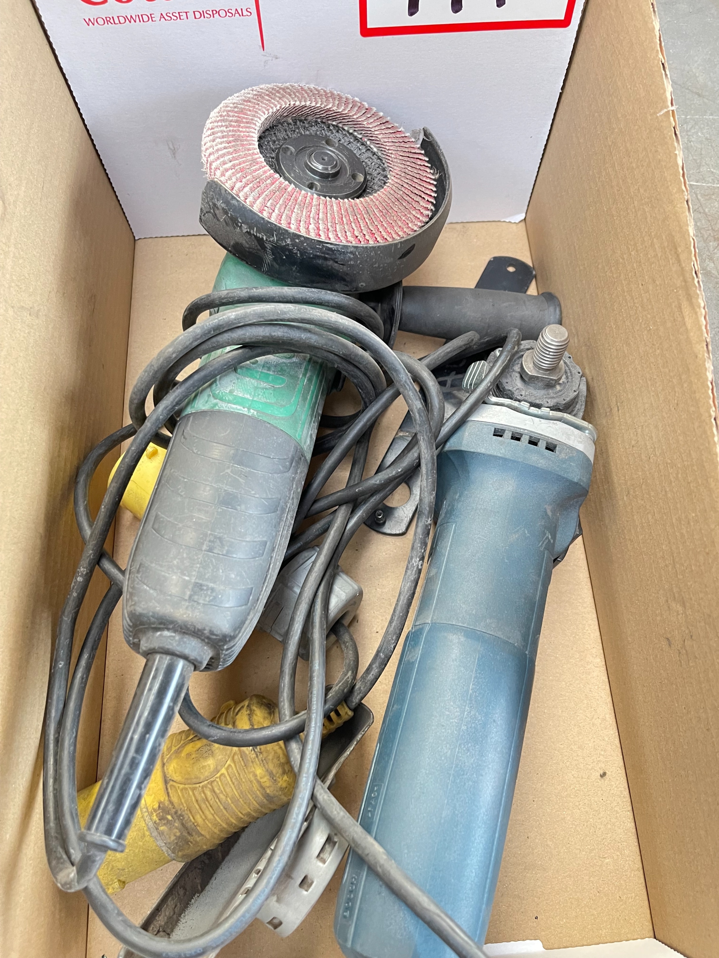 Bosch & Hitachi 4" Angle Grinders