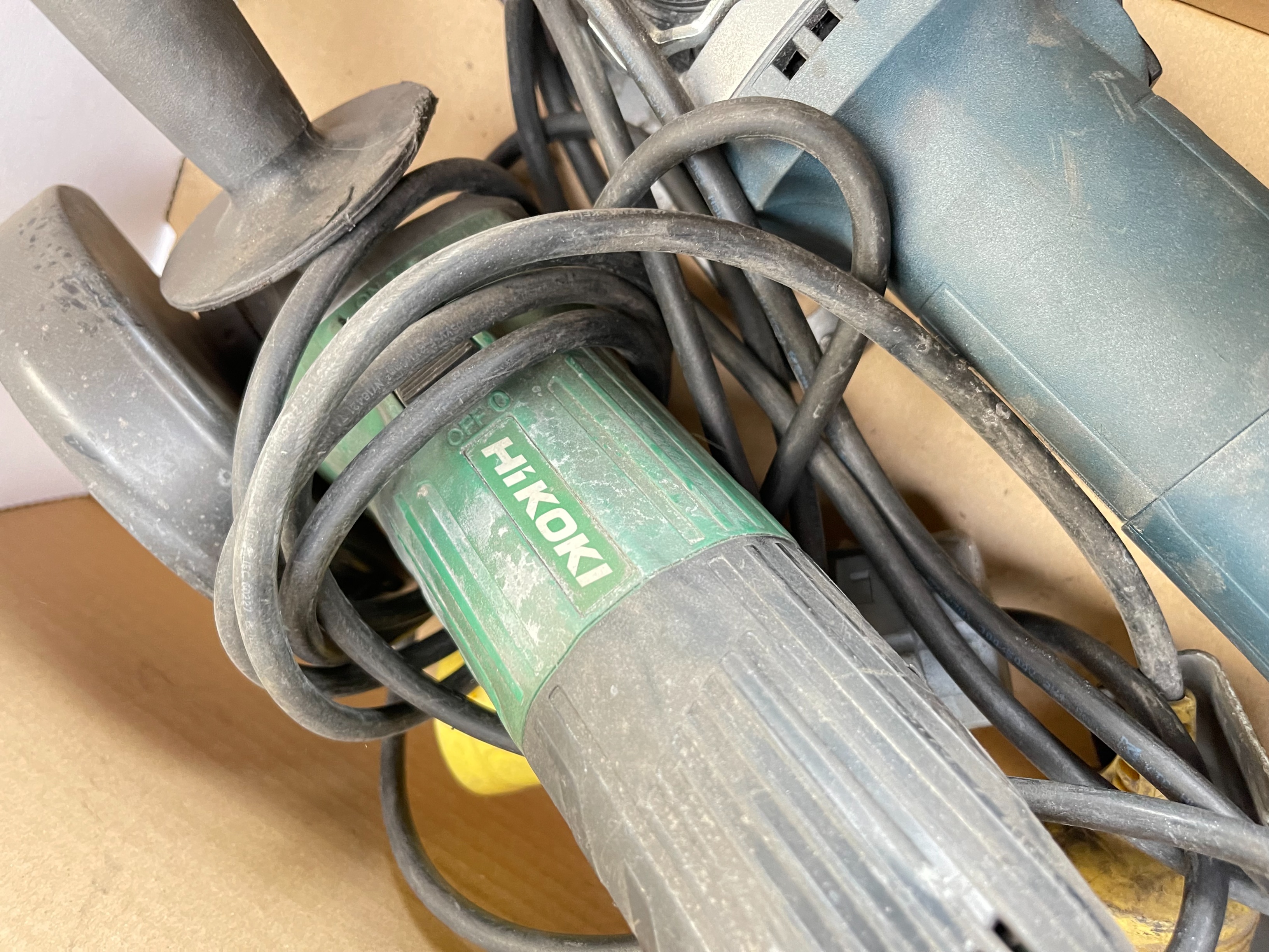 Bosch & Hitachi 4" Angle Grinders