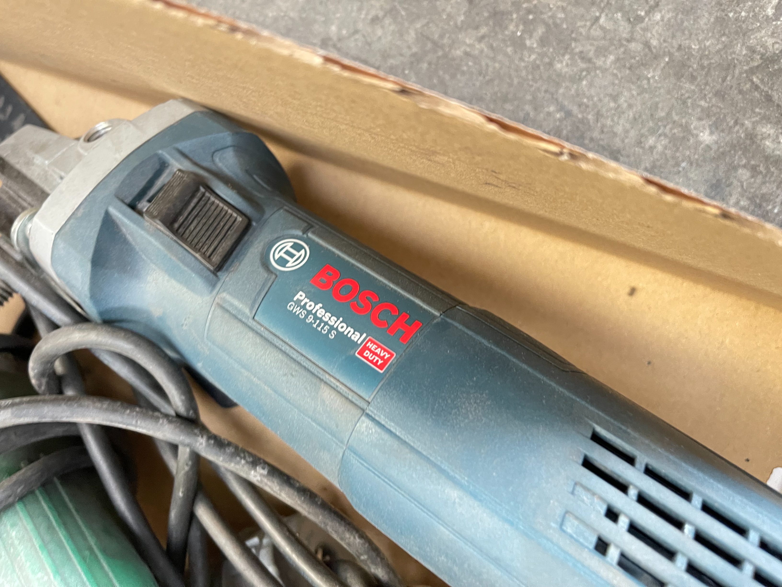 Bosch & Hitachi 4" Angle Grinders