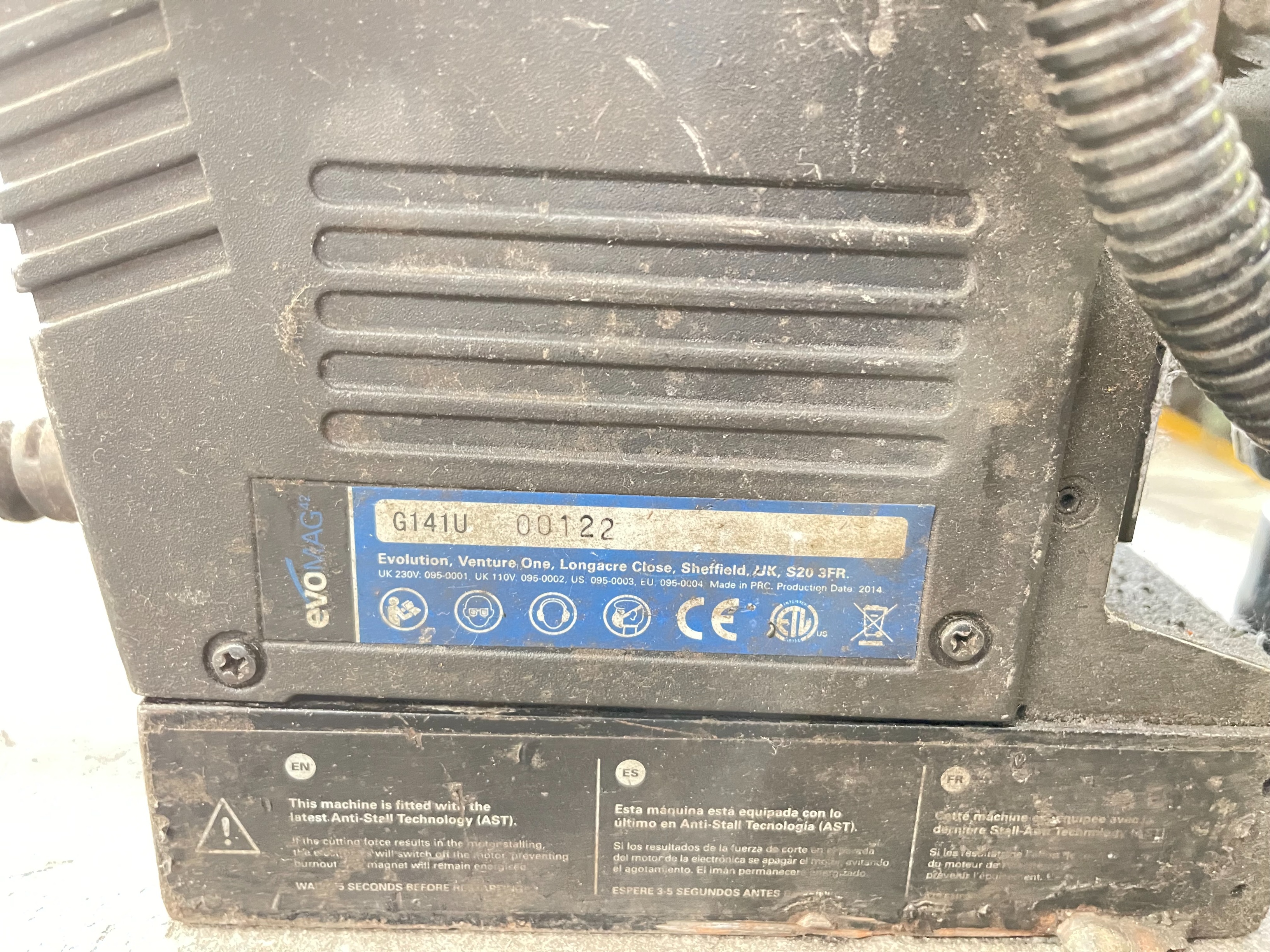 Evolution G141U Magnetic Drill