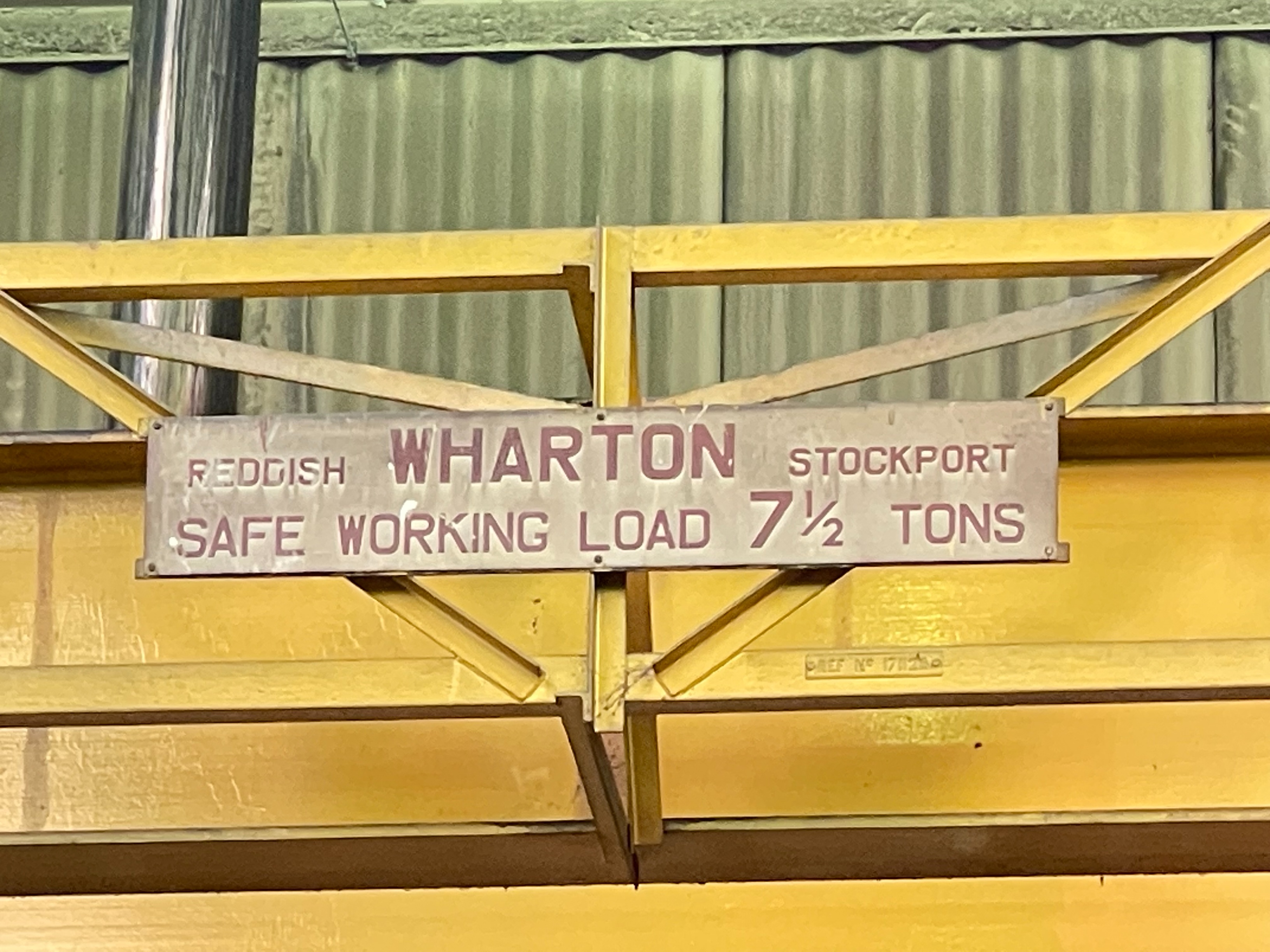 Wharton Overhead Travelling Gantry Crane