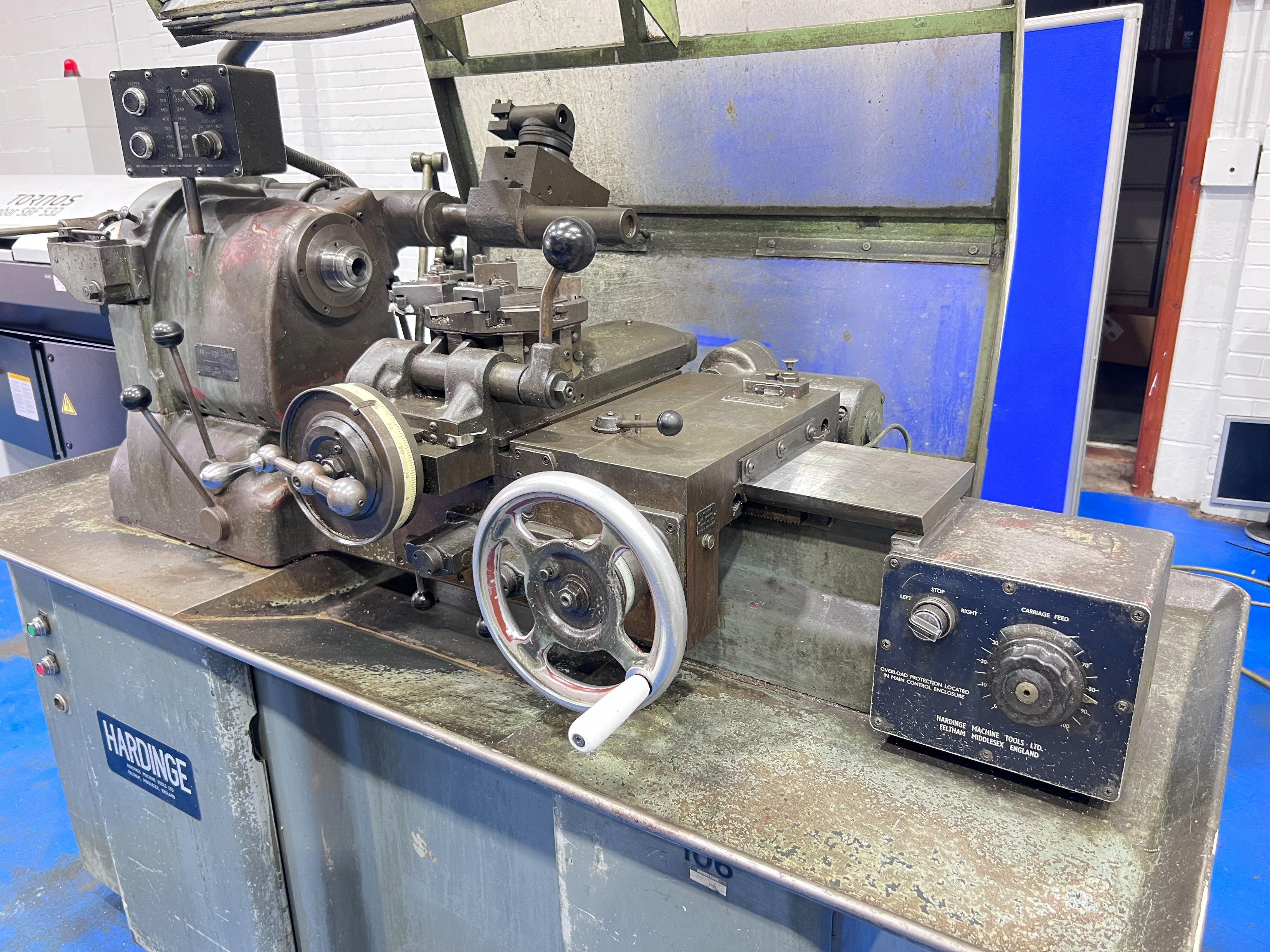 Hardinge HCT2 Collet Chuck Capsten Lathe