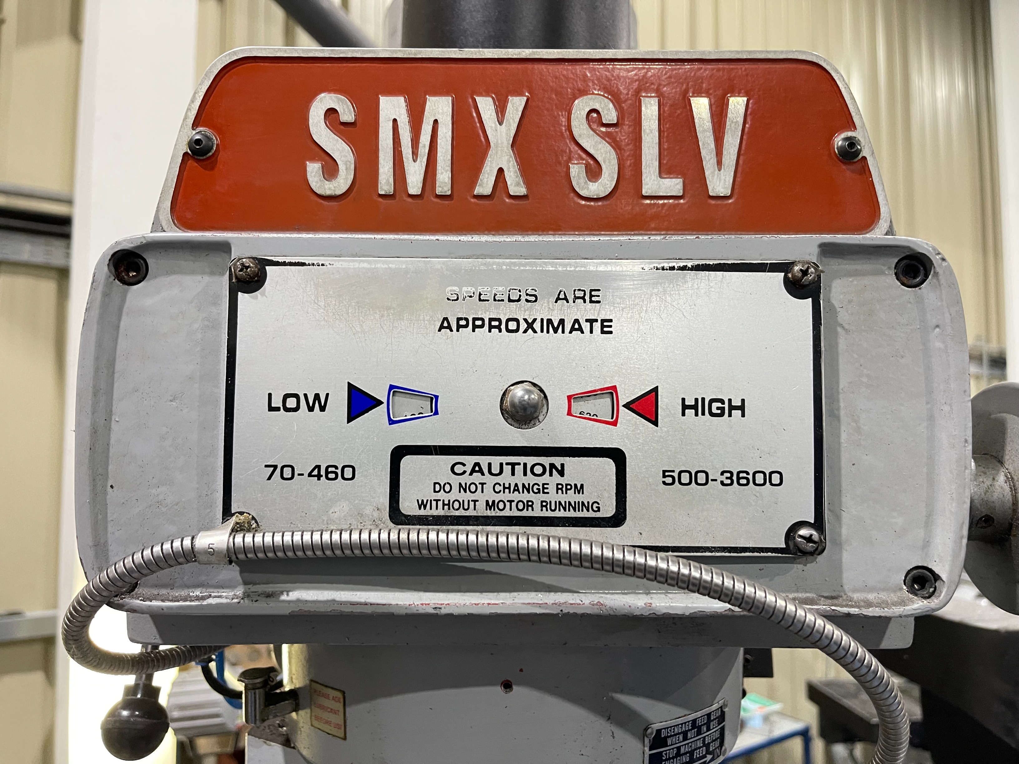 XYZ SMX SLV Turret Mill