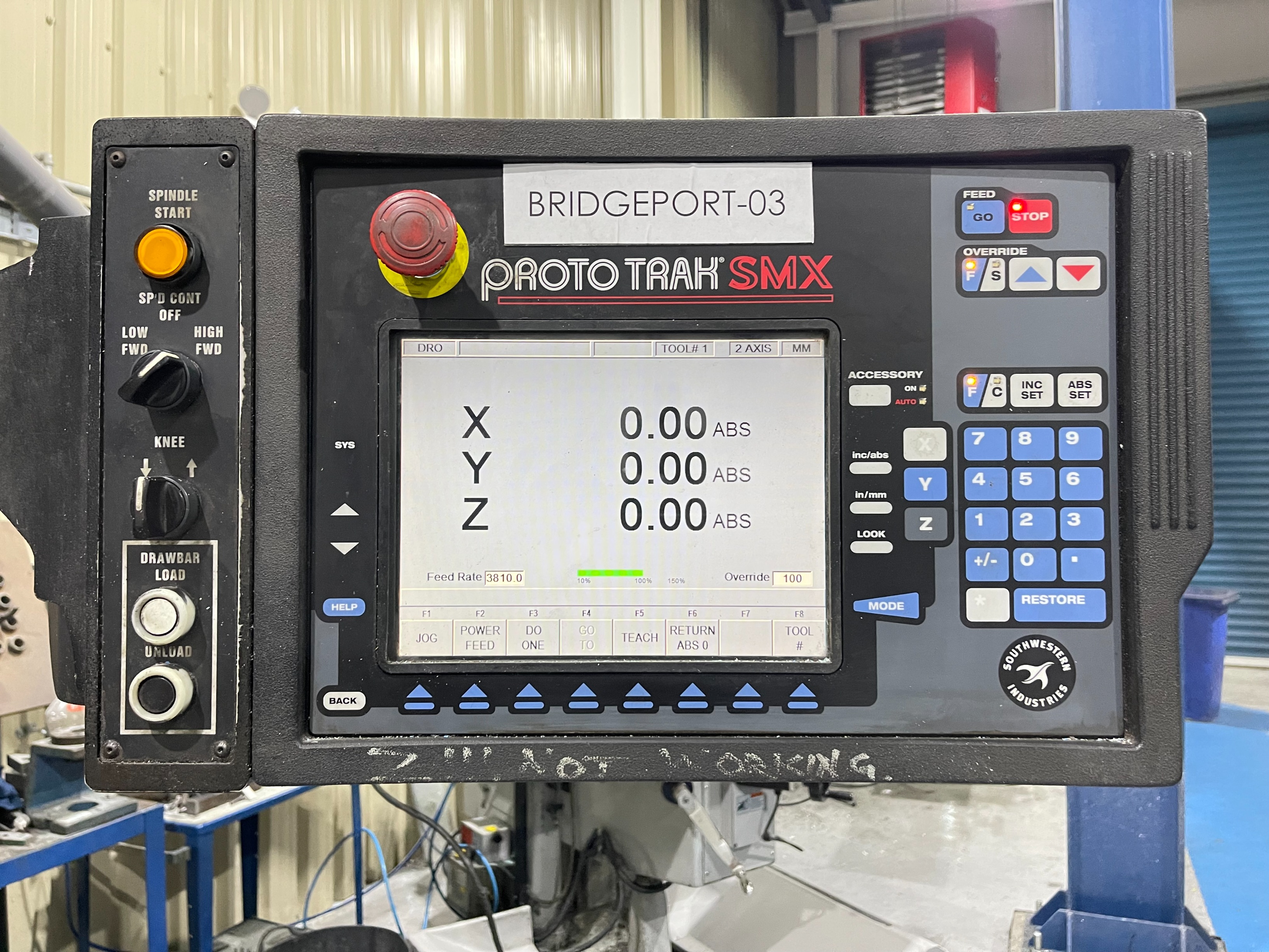 XYZ SMX SLV Turret Mill