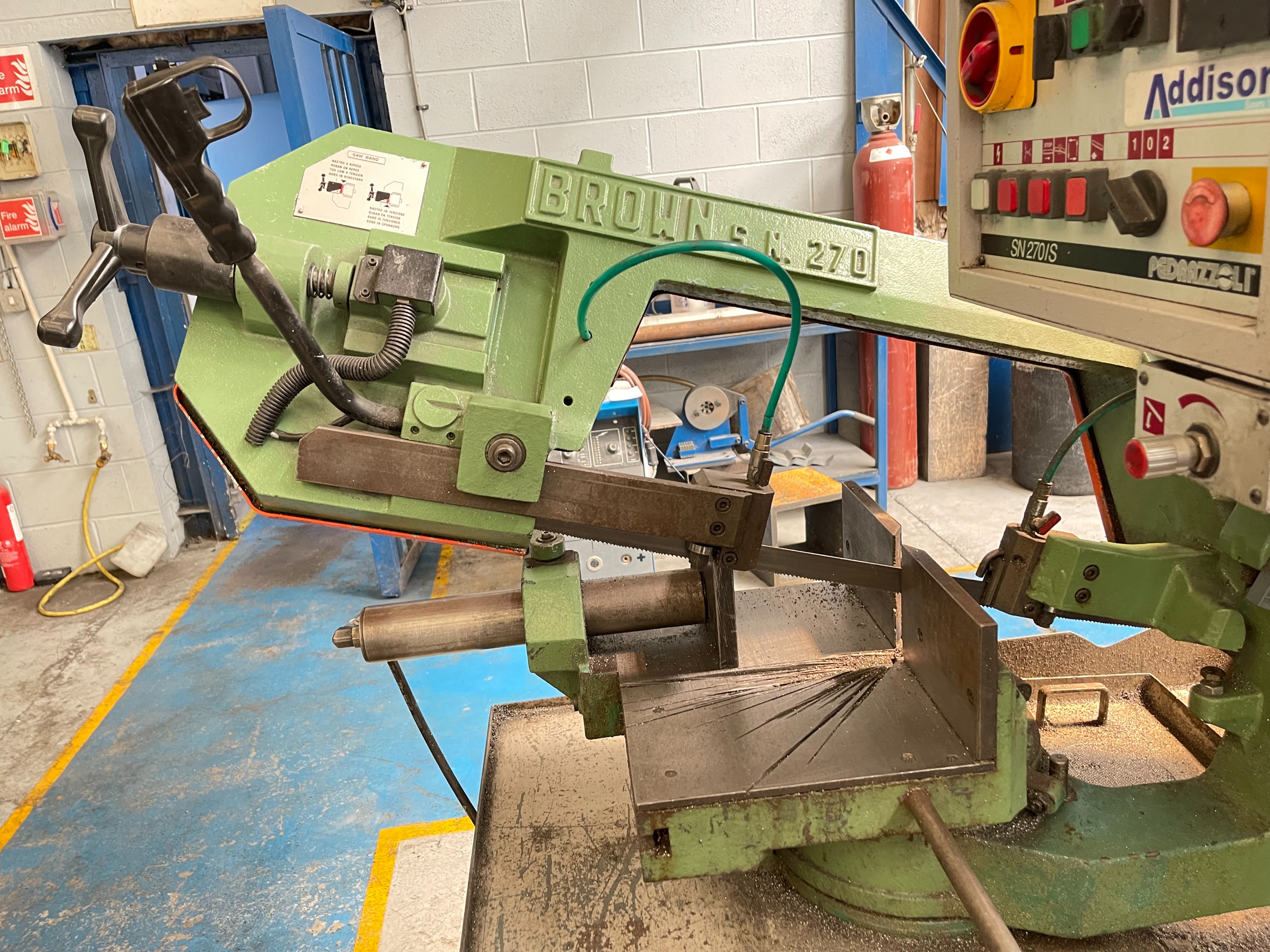 Brown Addison S.N 270 Bandsaw