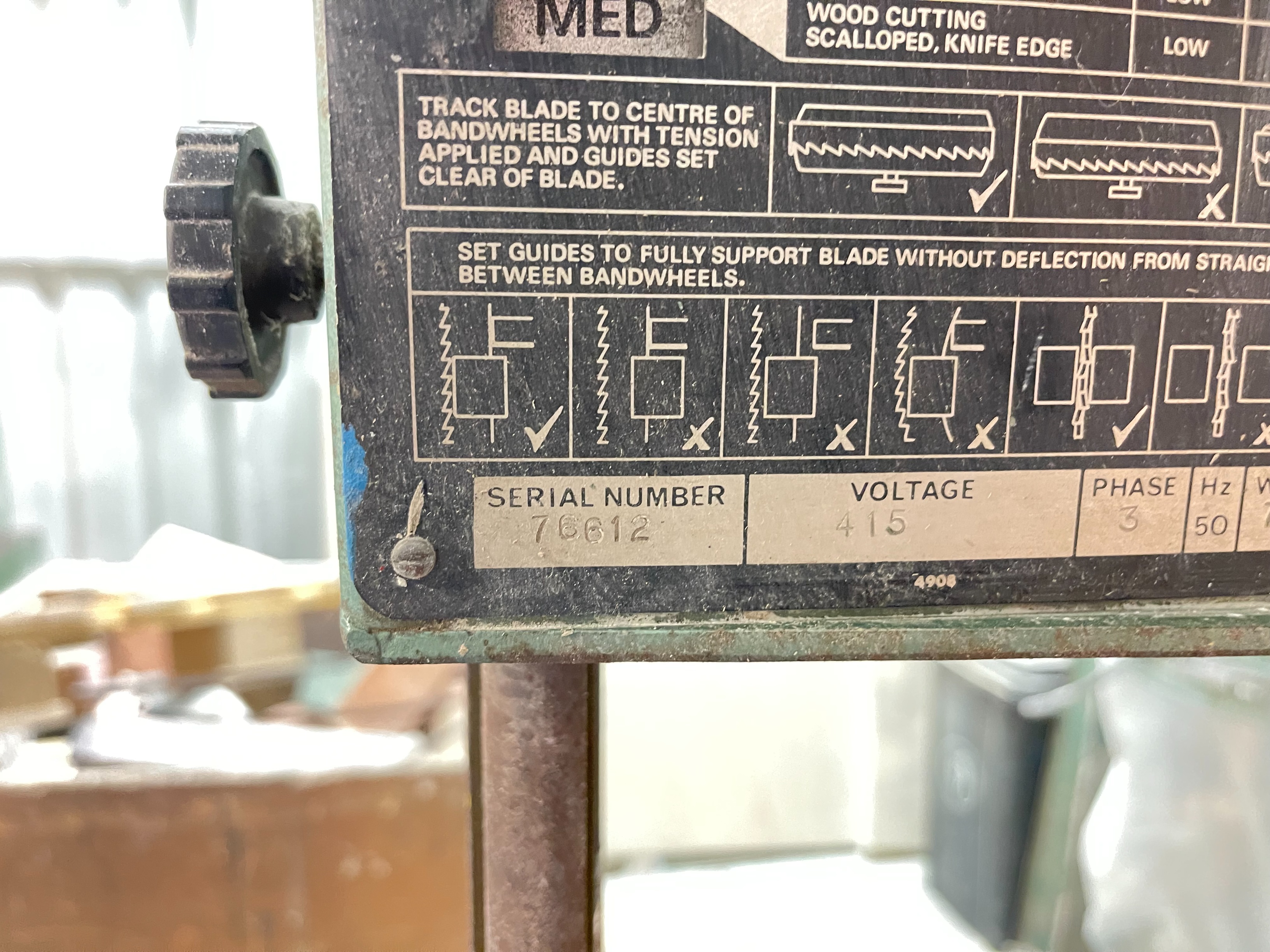 Startrite 352 Bandsaw