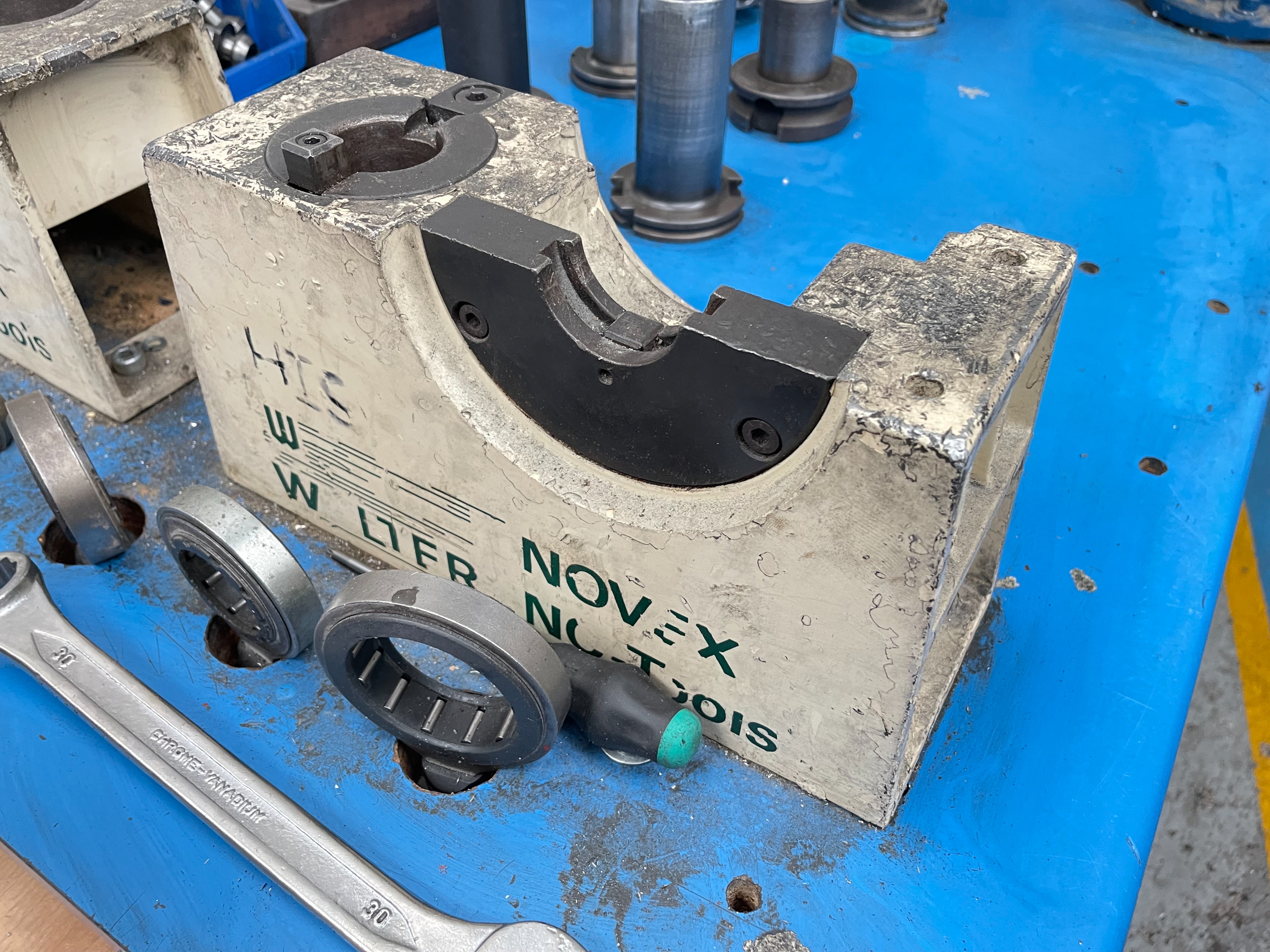 Qty of BT50 and CAT Tooling, Collets and Tool Setters