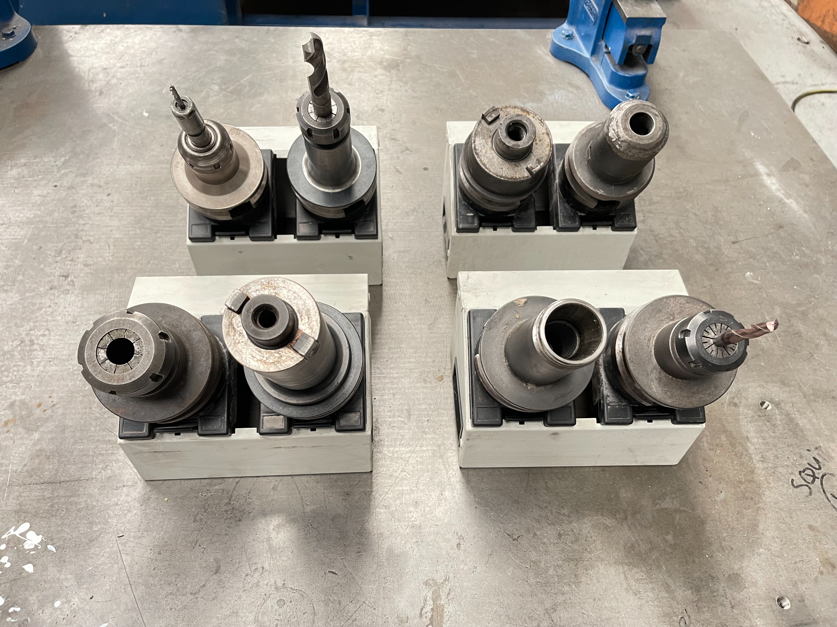 (8) x BT50 Tooling
