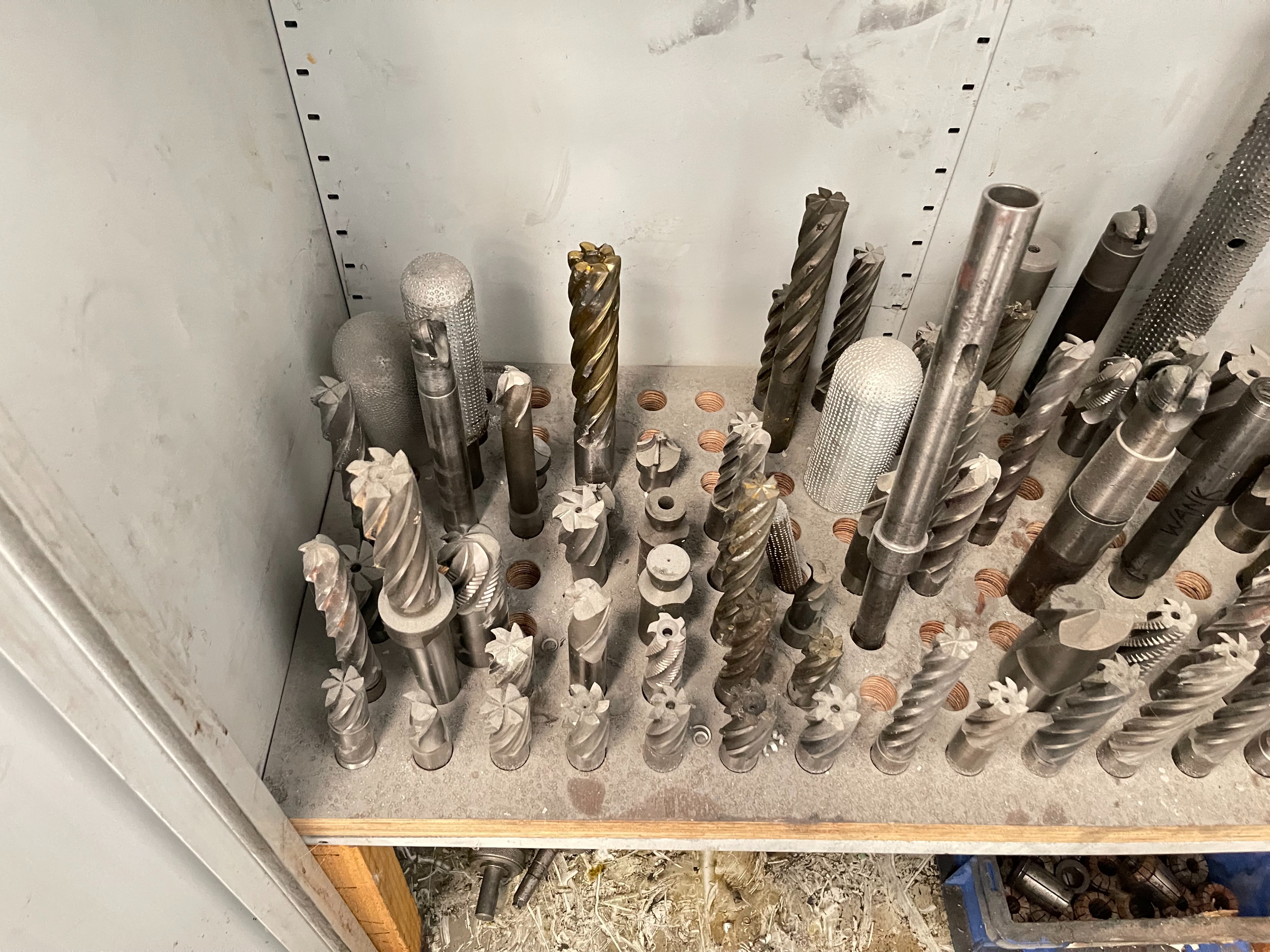 Qty of Cutters, Face Mills, Collets