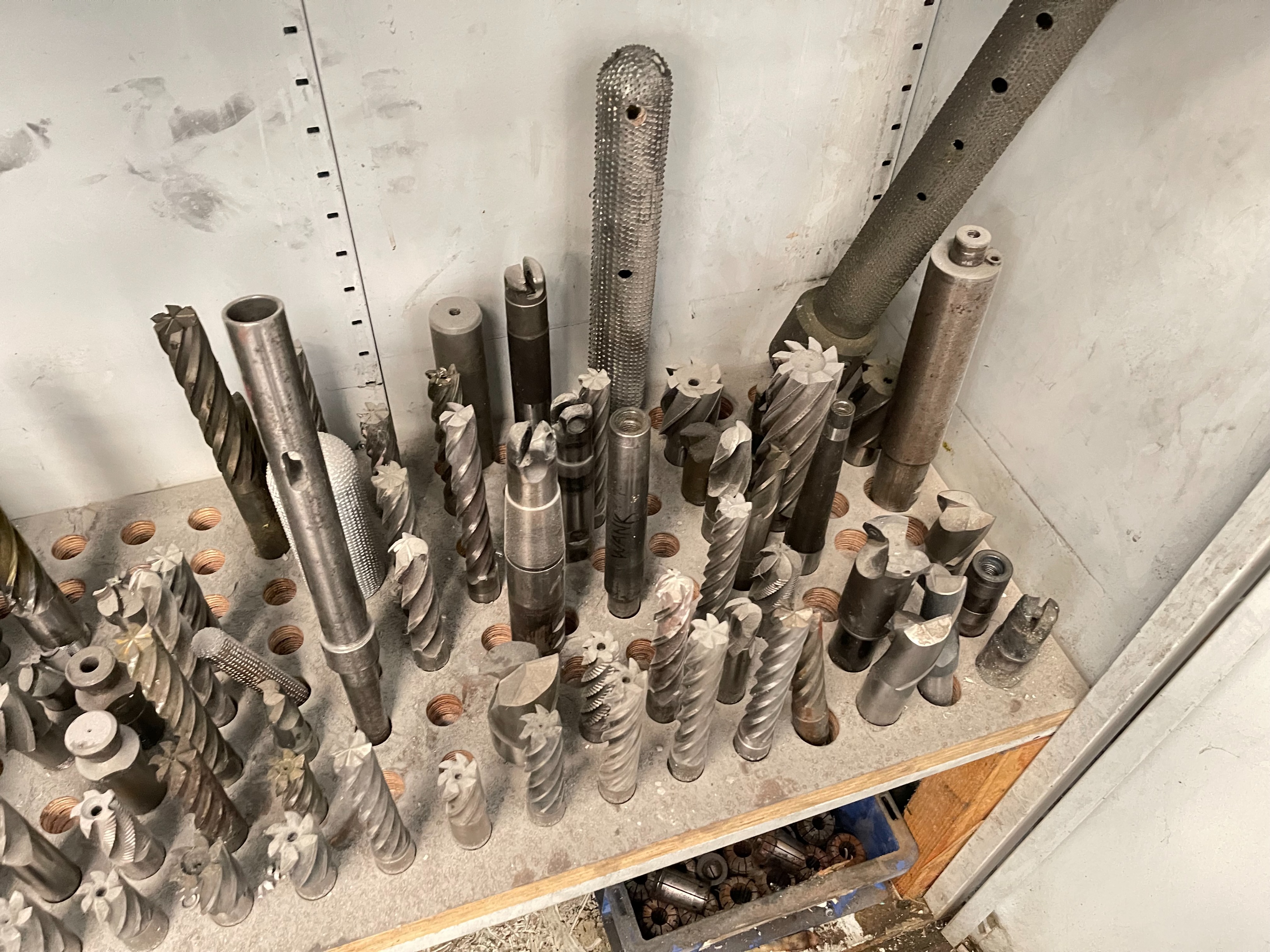 Qty of Cutters, Face Mills, Collets