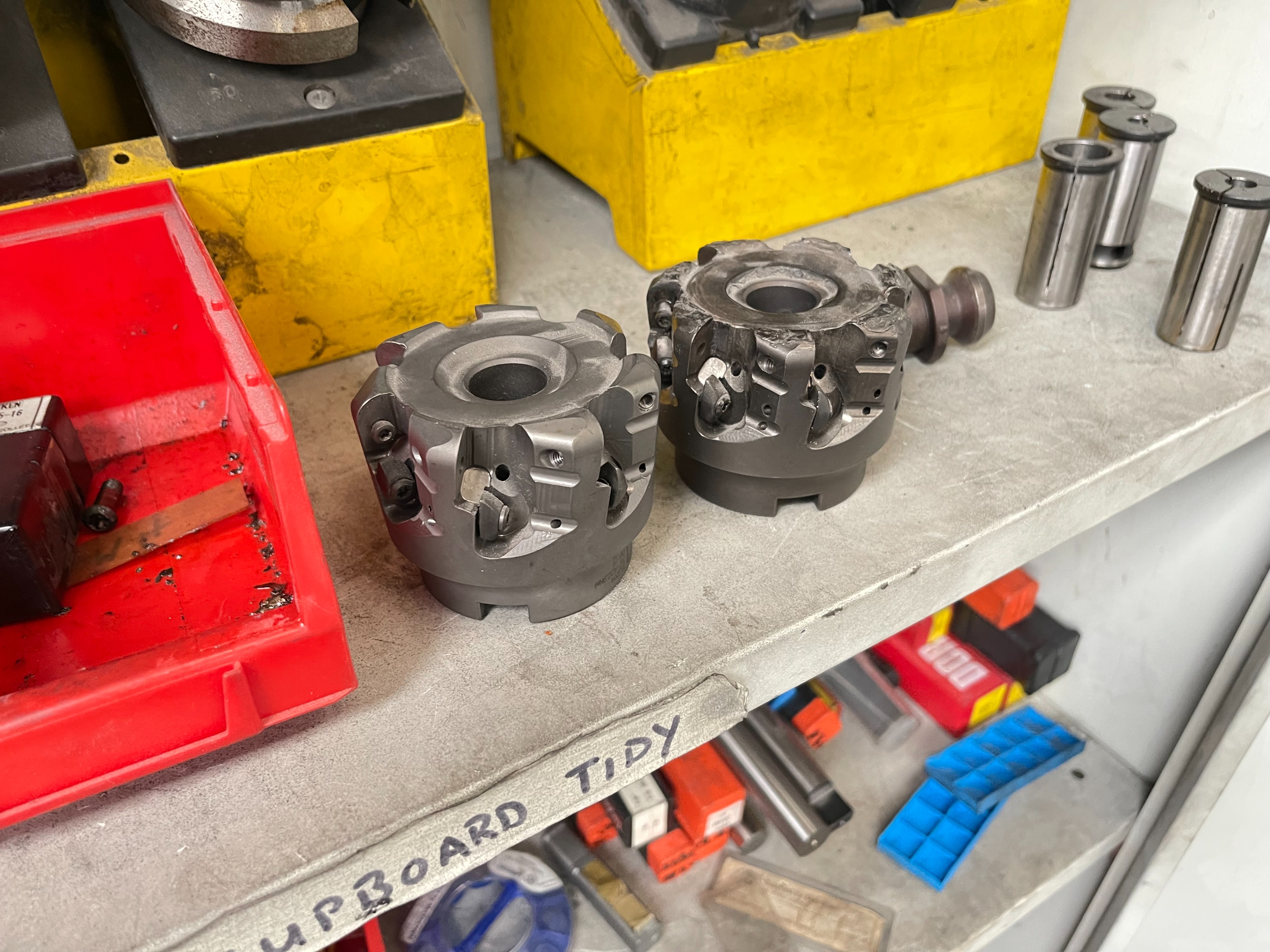 Qty of U Drills, Reemers, Face Mills