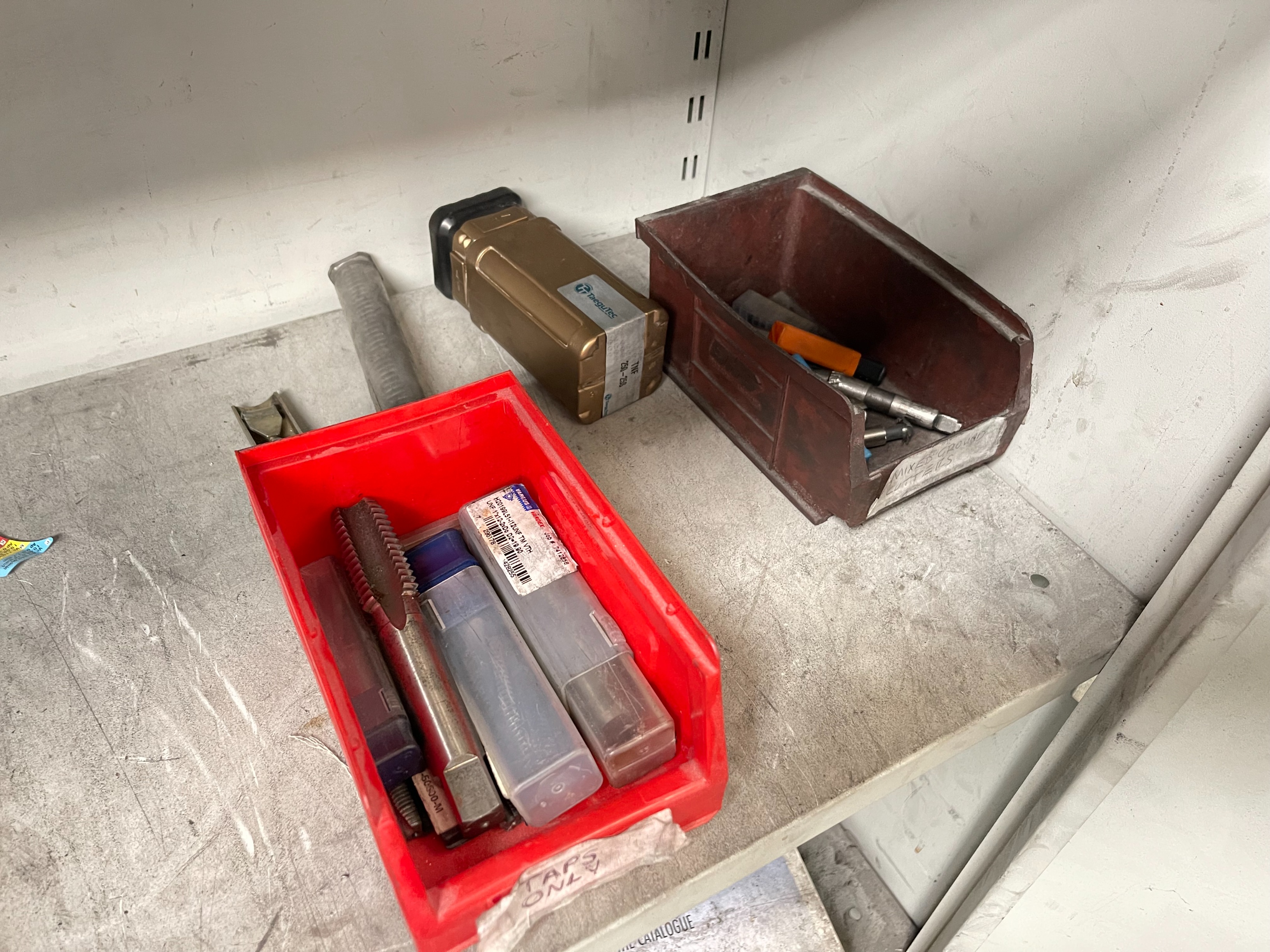 Qty of U Drills, Reemers, Face Mills