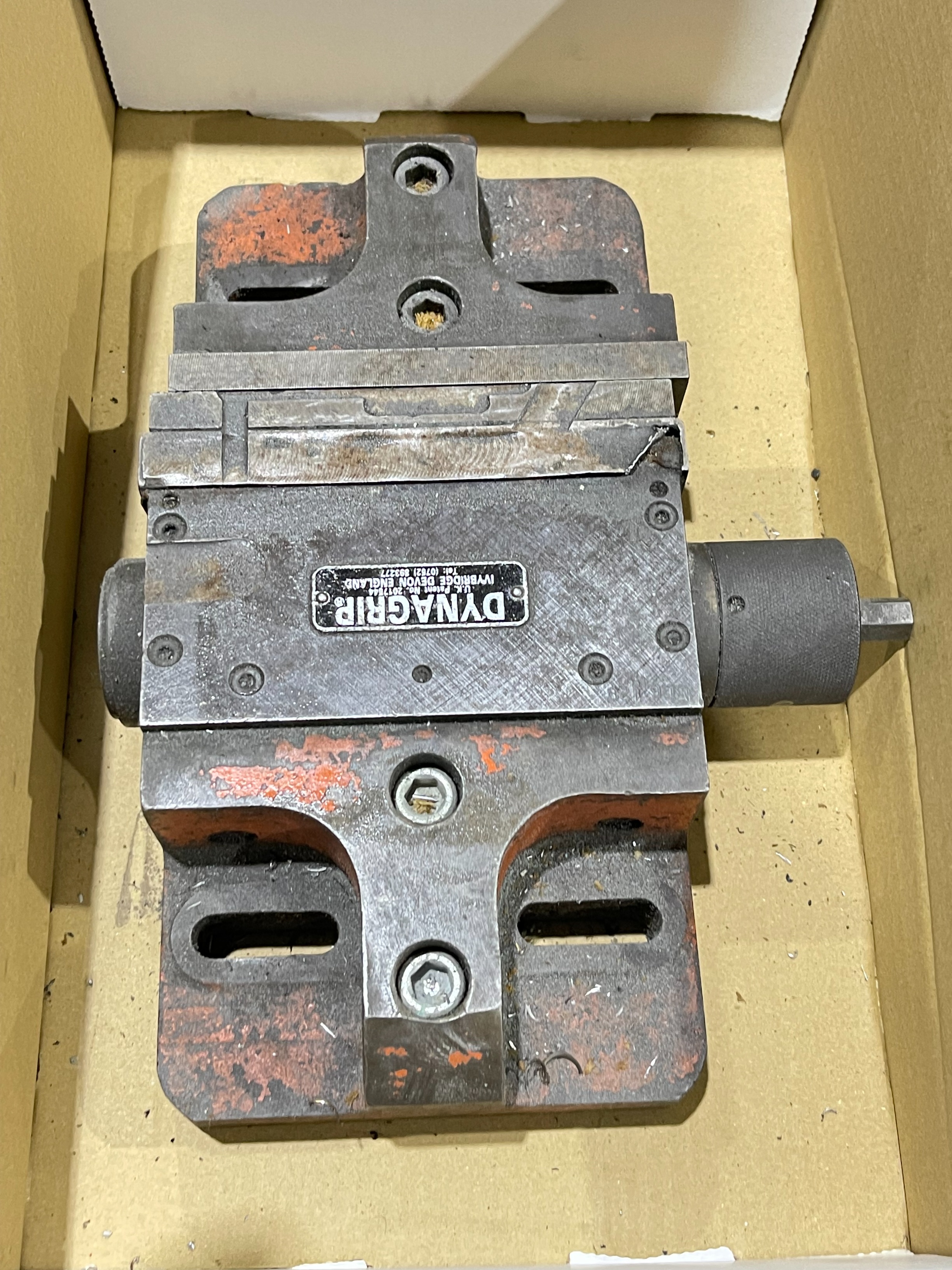 (2) x Machine Vices 100mm, 150mm, 100mm Vice