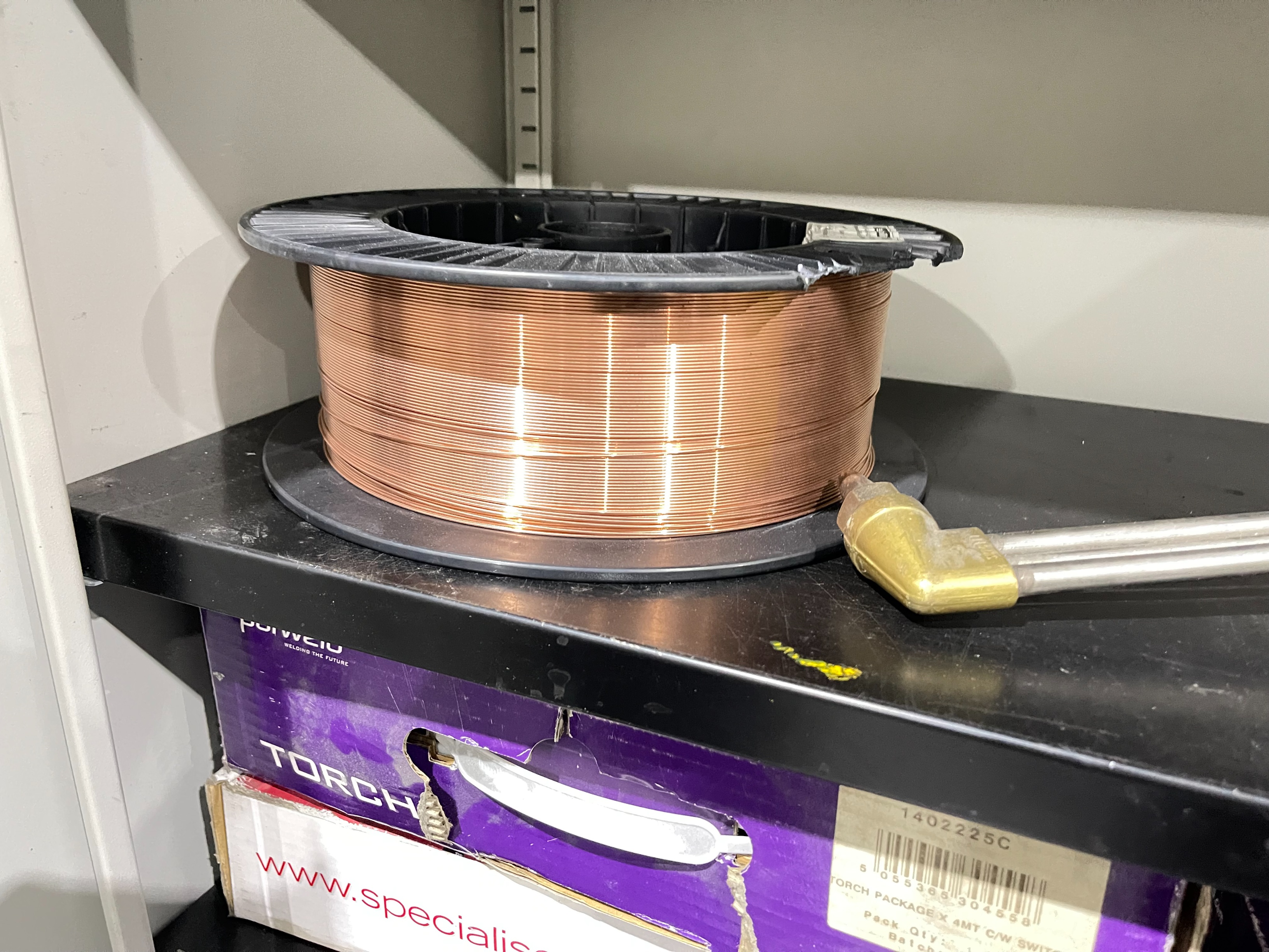 Cupboard with Qty of Welding Equipment