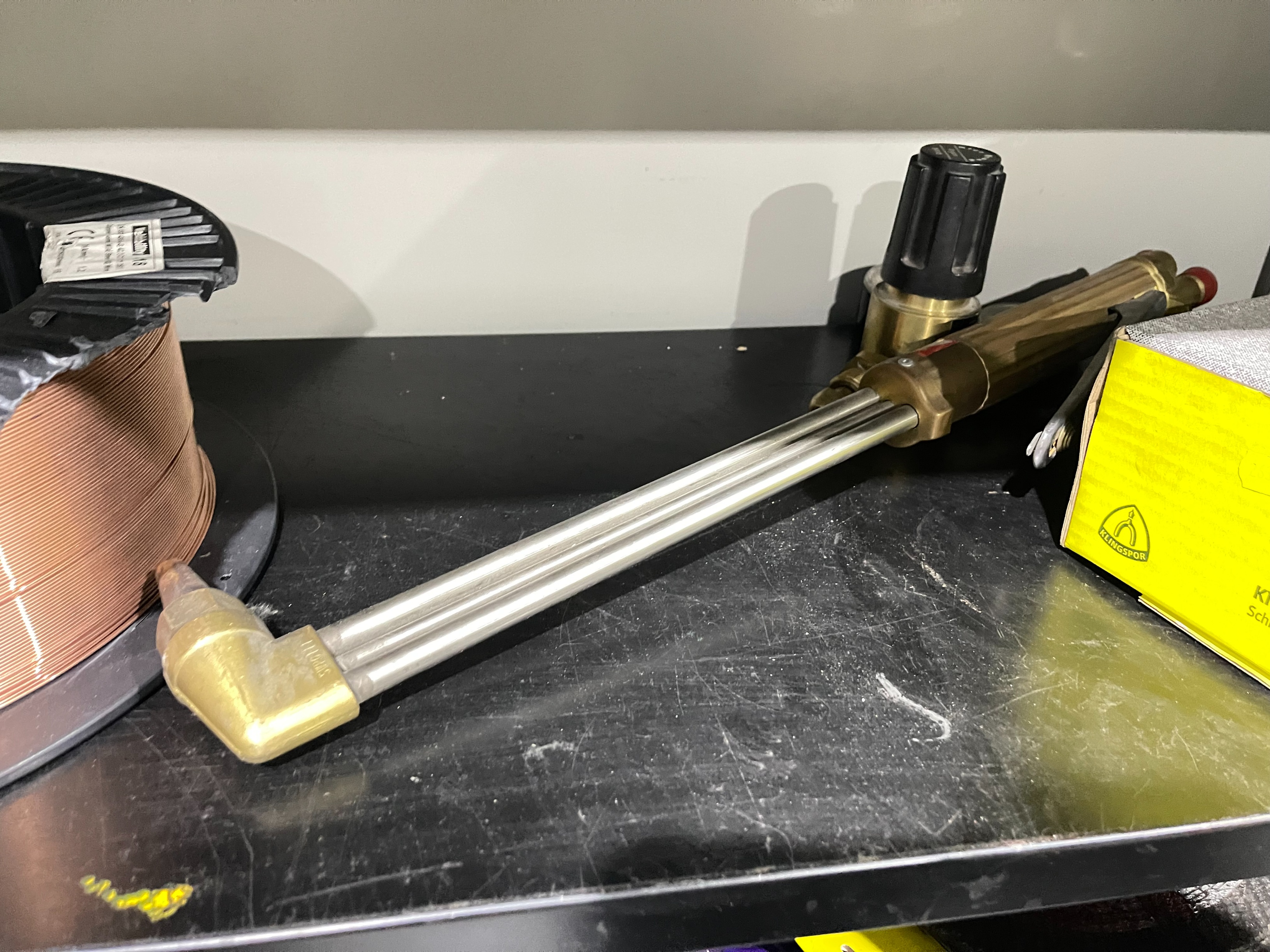 Cupboard with Qty of Welding Equipment