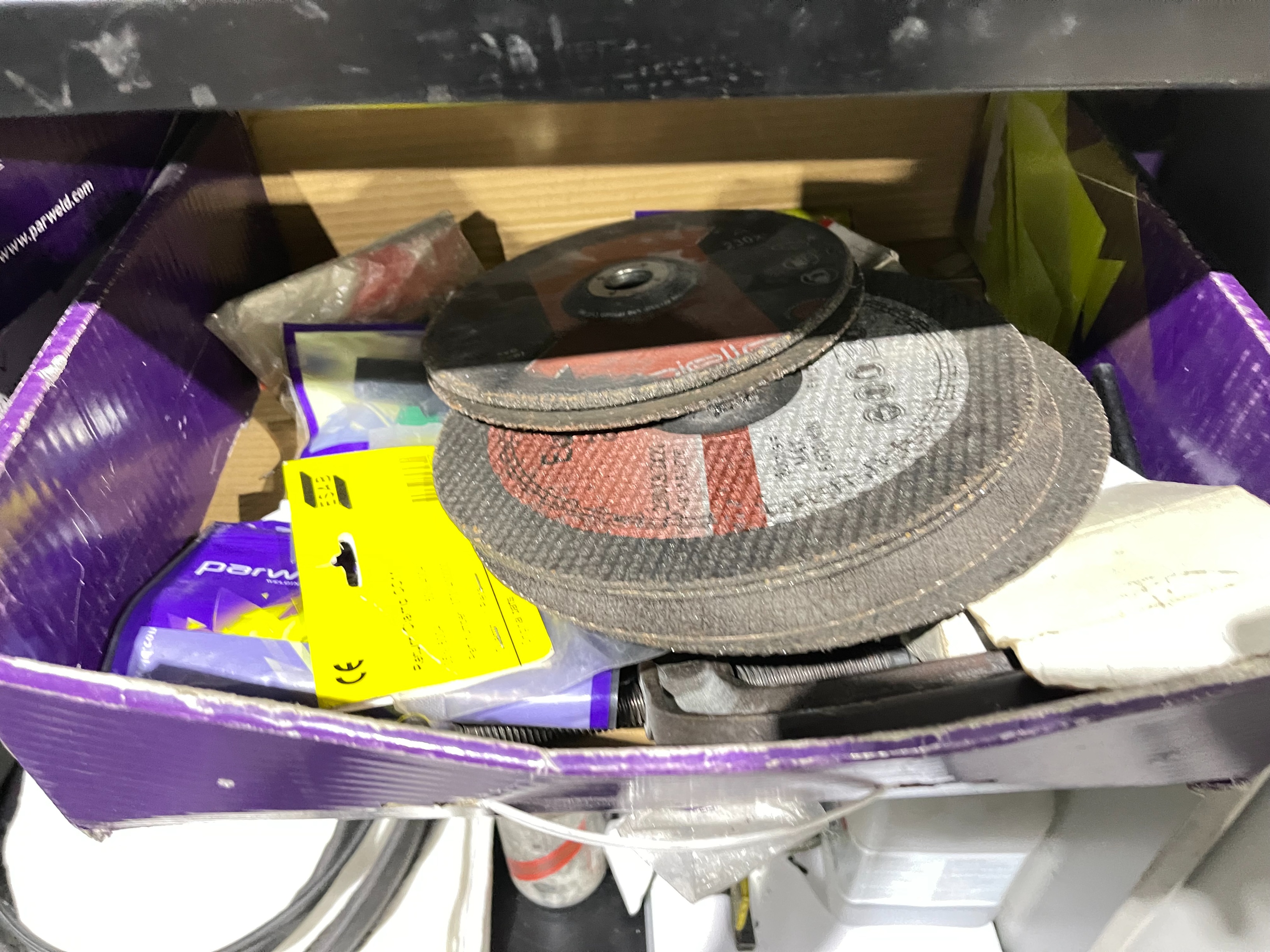 Cupboard with Qty of Welding Equipment