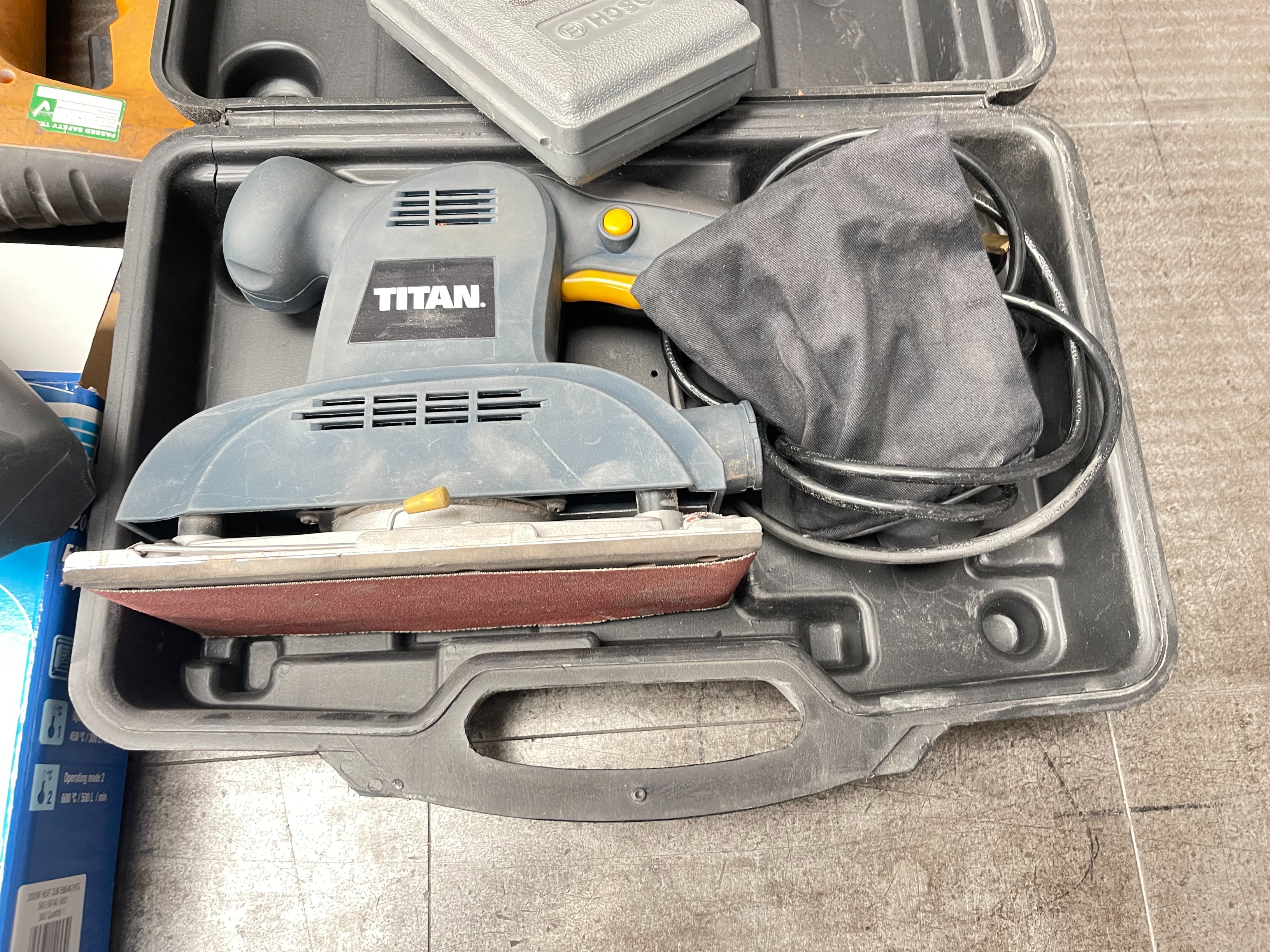 Qty of Jigsaws, Circular Saw, Heat Gun and Titan Sander