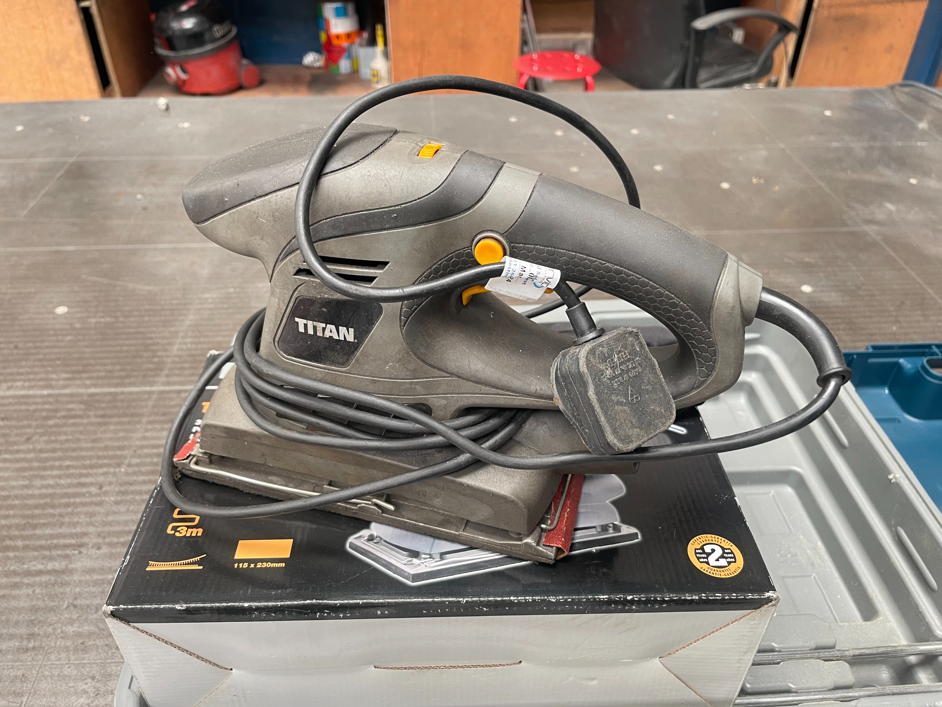 Ryobi Router, Titan Sheet Sander and Bosch Heat Gun