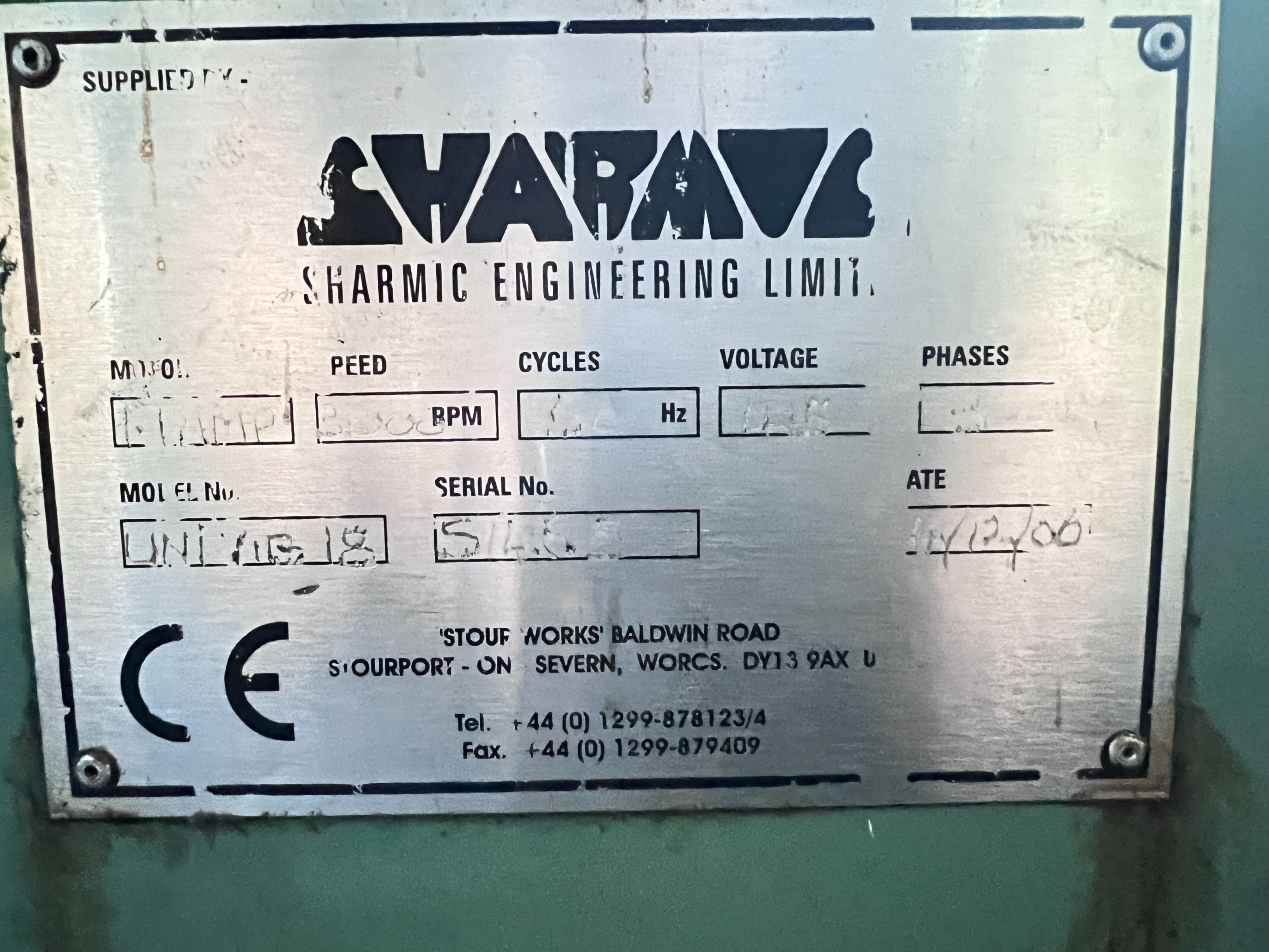 Sharmic Rumbling Machine Sharmic Rumbler with Sharmic Timed Control Unit