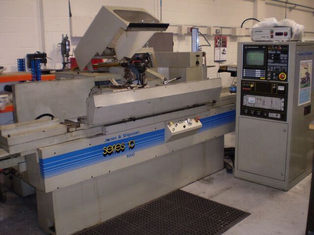Jones & Shipman Series 10-1000 Plain External 2 axis CNC Cylindrical Grinding Machine