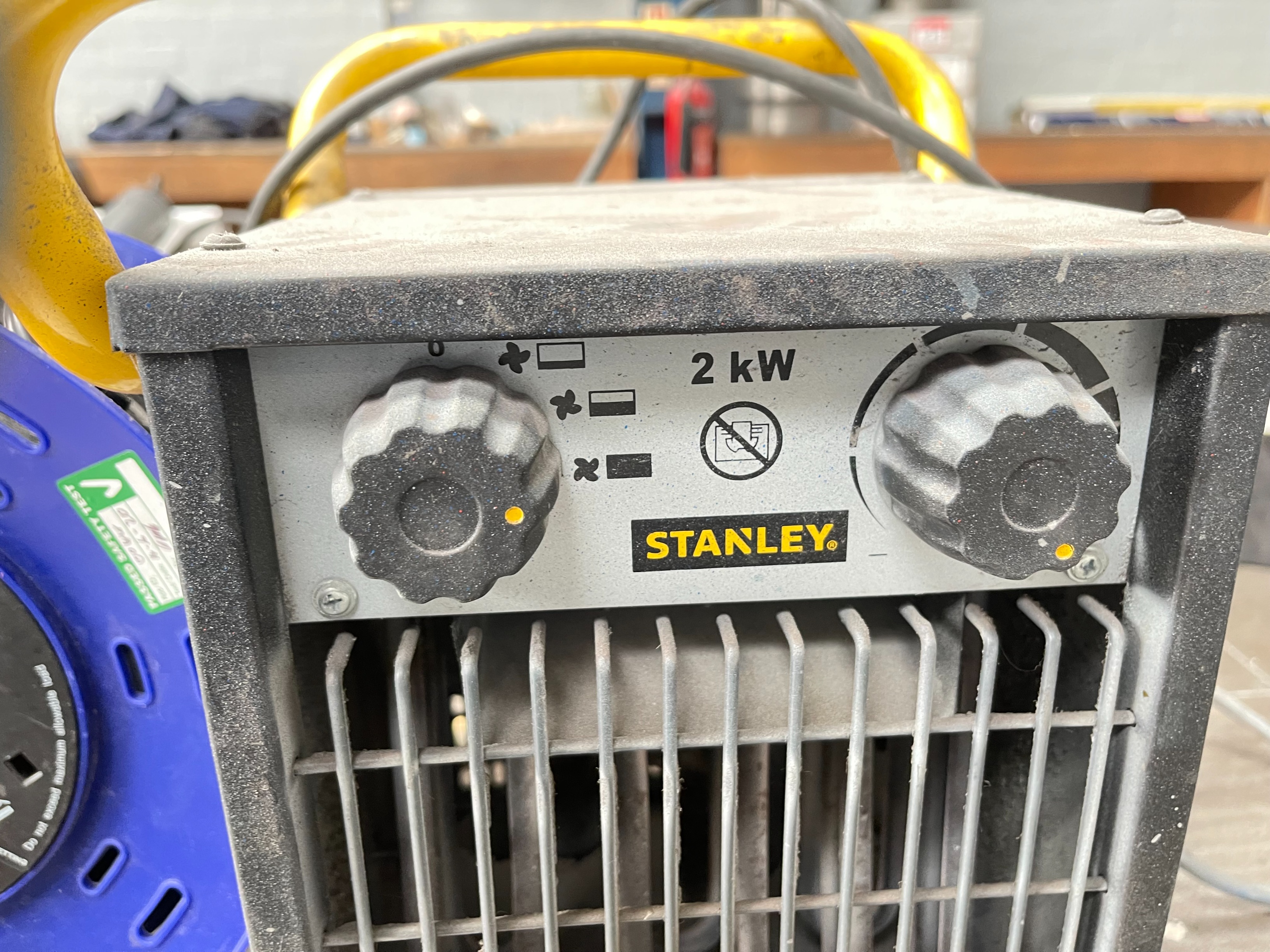 (2) x 110 Volt Power Supplies, 2kw Heater and Extension Lead