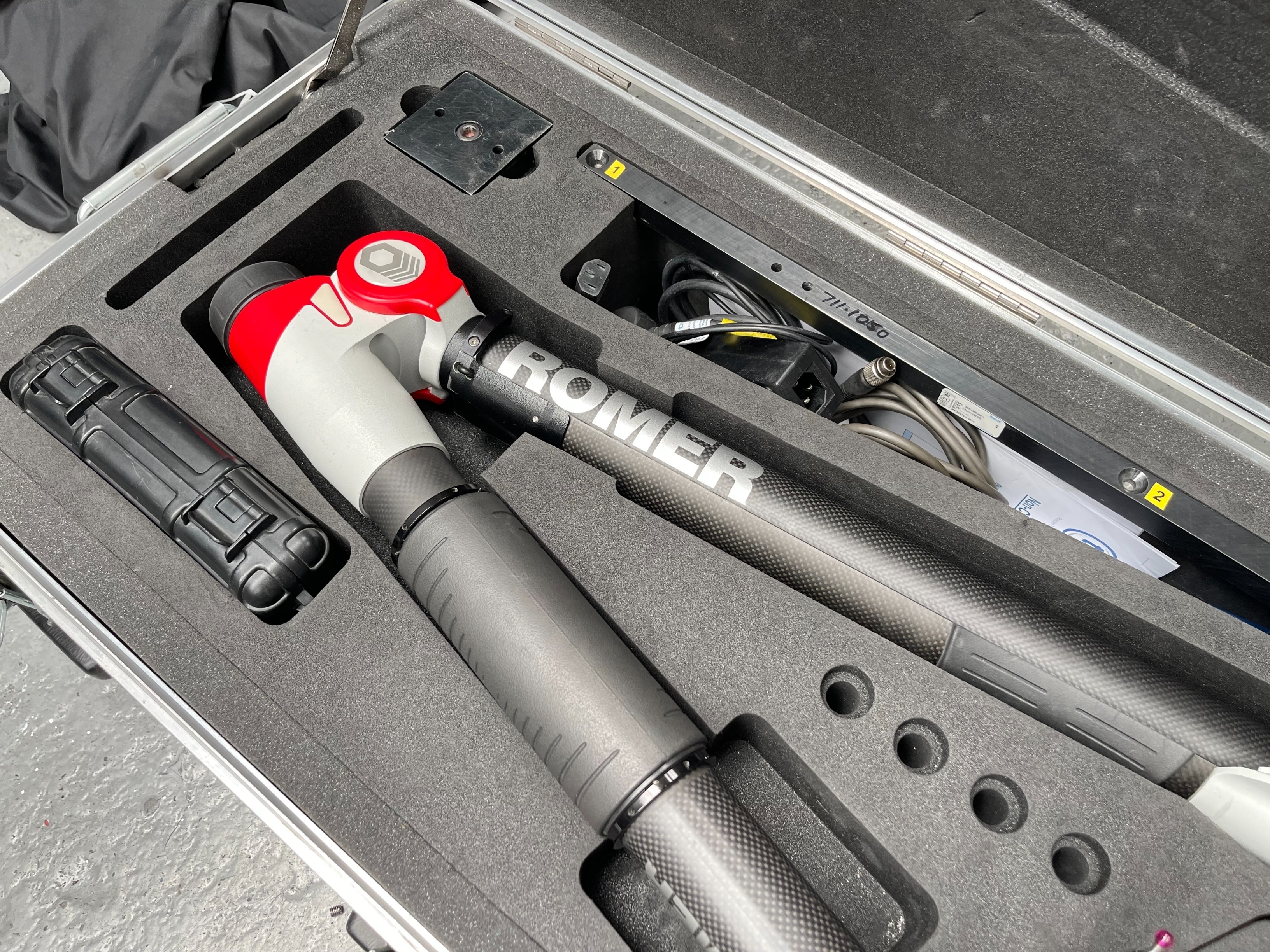 Romer Measuring Arm, Mag Base, Box, Probes