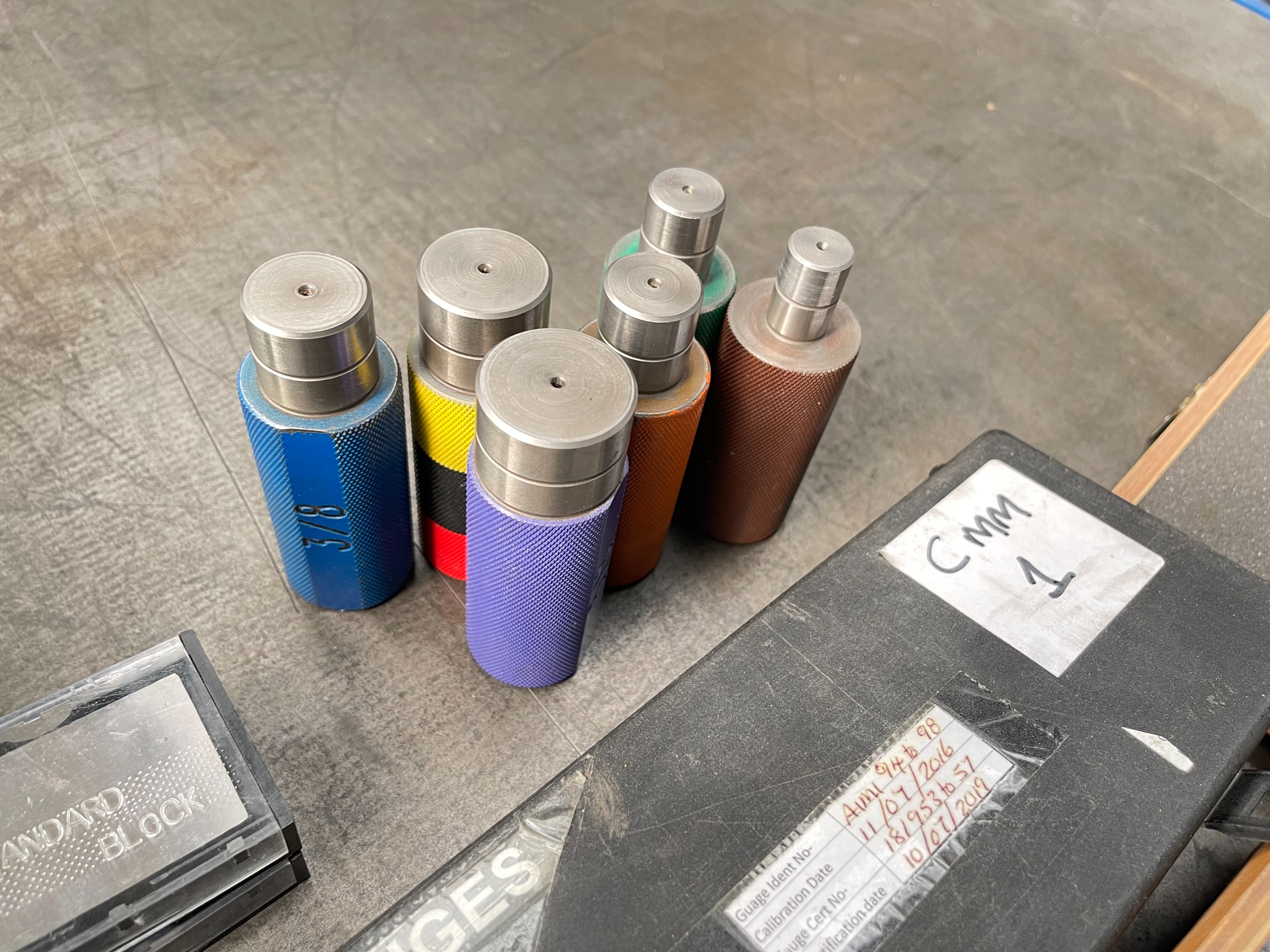 Qty of Plug Gauges, Thread Gauges