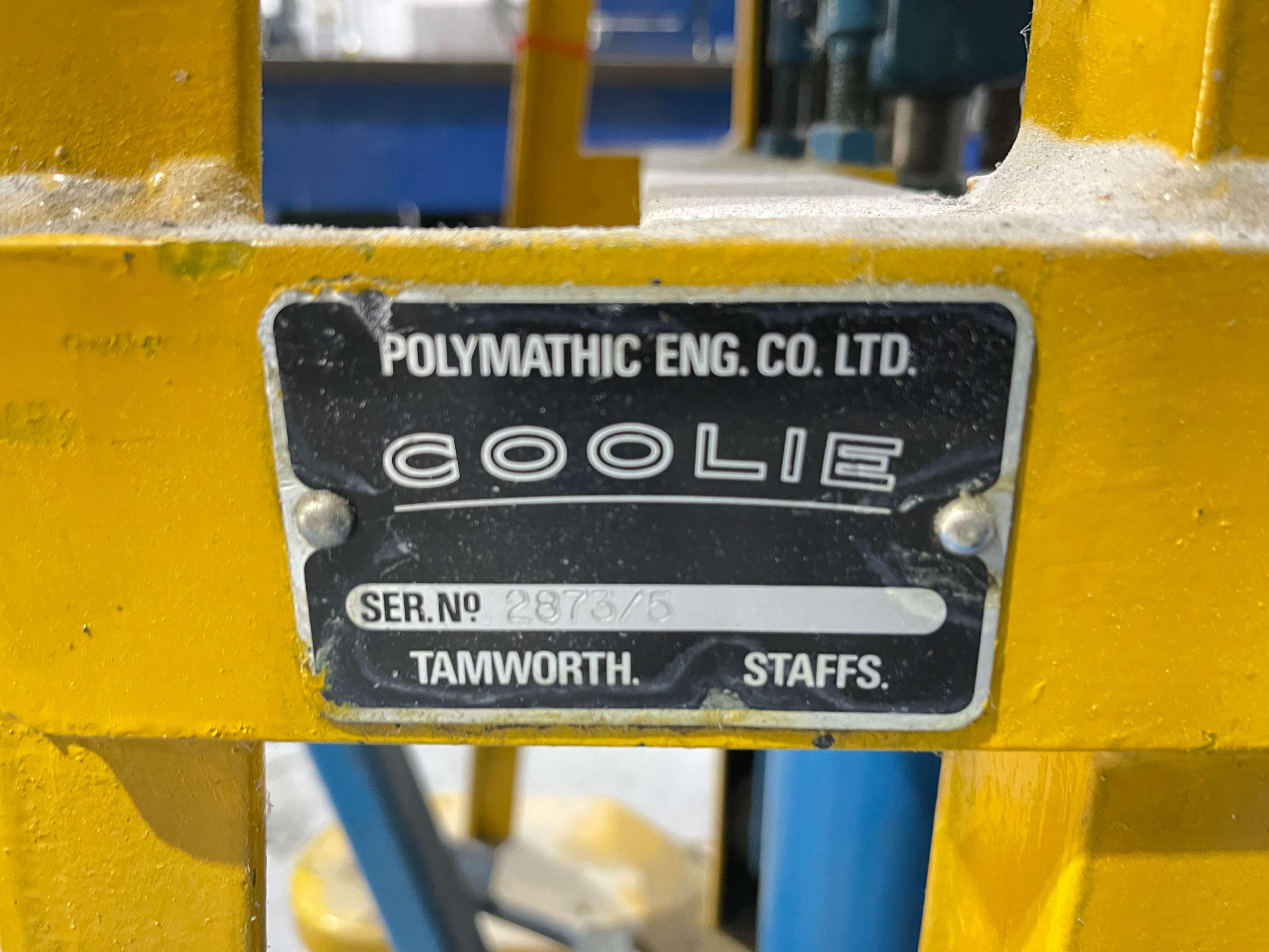 Coolie Tool Lift, SWL 750kg