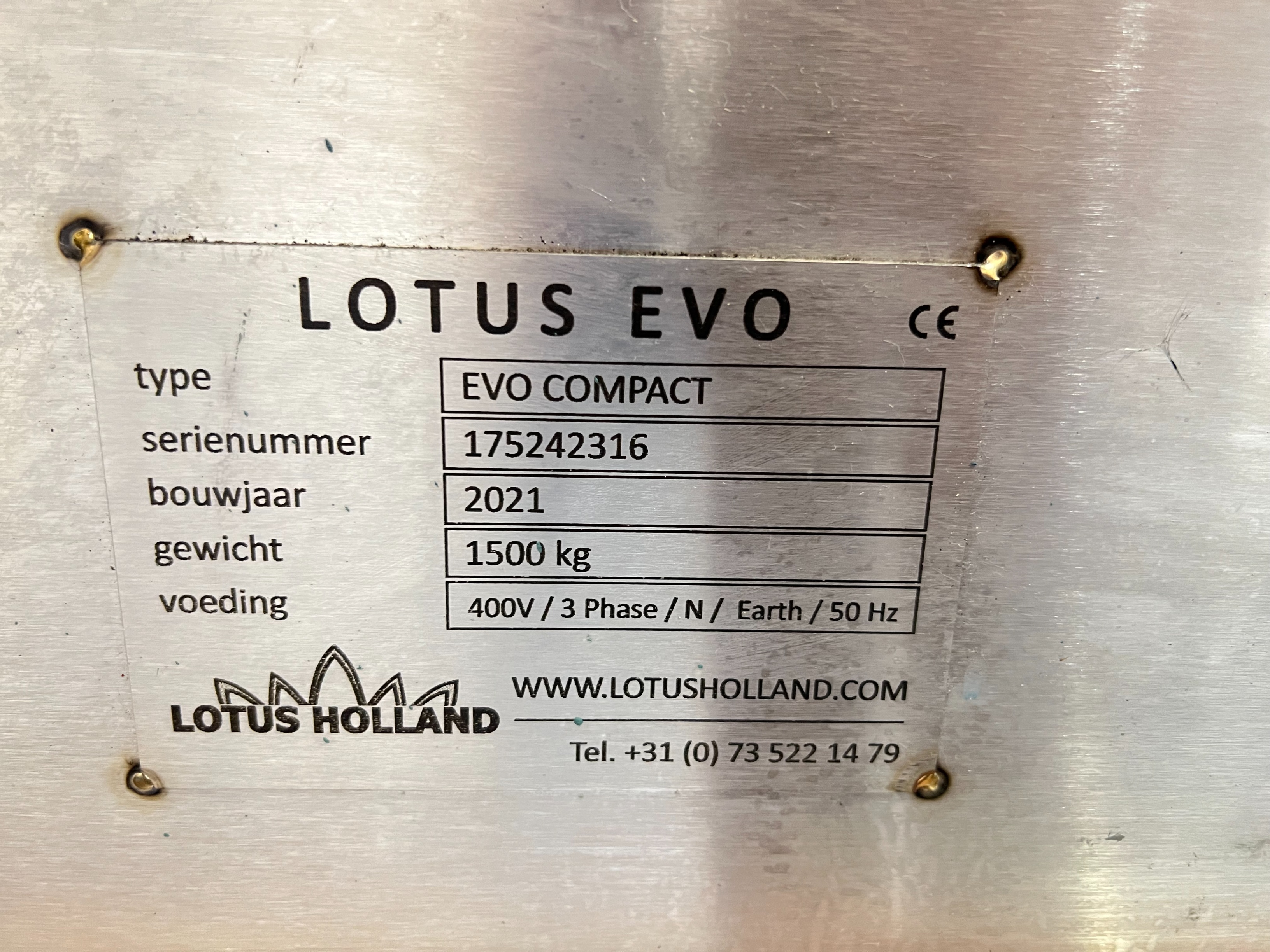 Lotus Holland Evo Compact Screen Print Reclaiming System